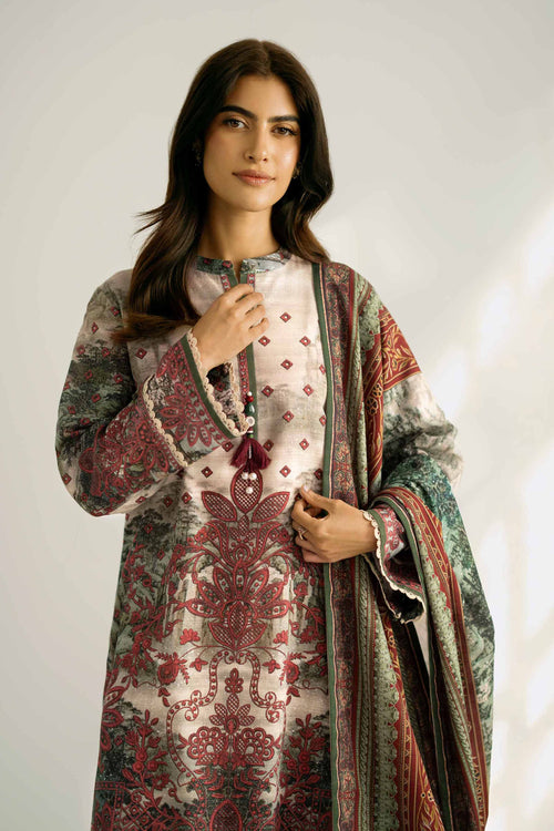 3 Piece - Digital Printed Suit - URBKU61478329