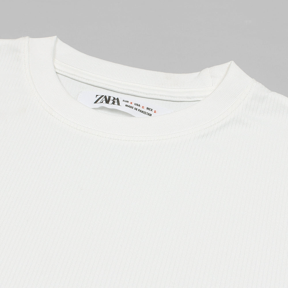 ZARA PREMIUM LYCRA DRI-FIT TRACKSUIT (WHITE)