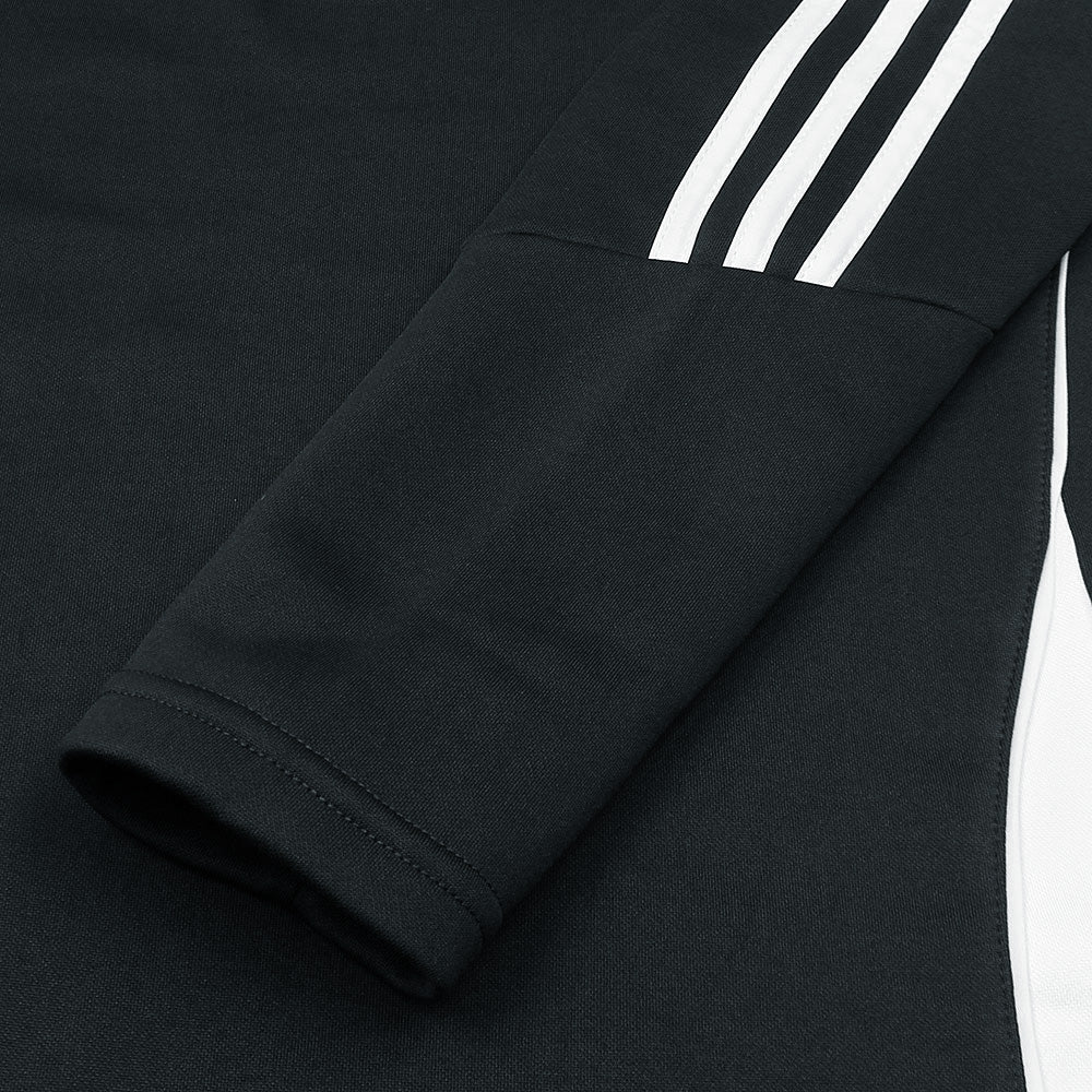 Adidas Imported Tiro Piping Quarter Zip Tracksuit (Black)