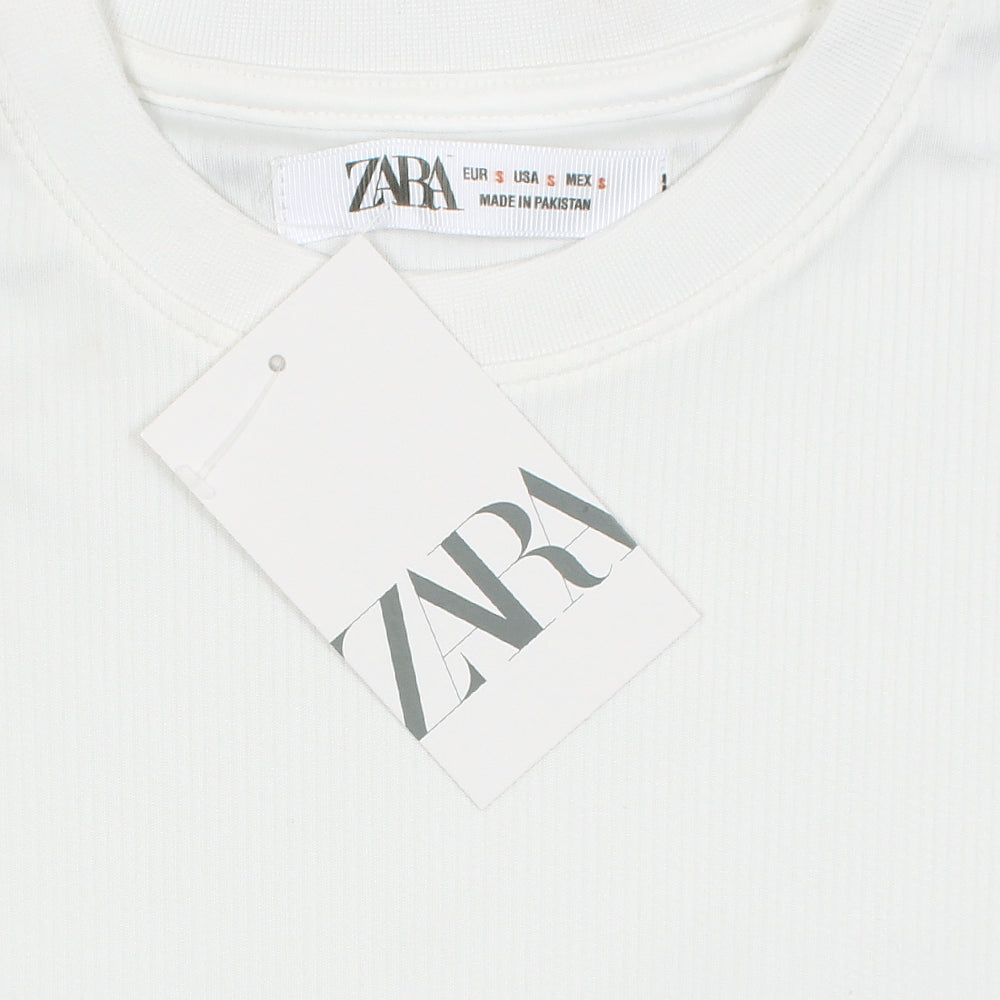 ZARA PREMIUM LYCRA DRI-FIT TRACKSUIT (WHITE)