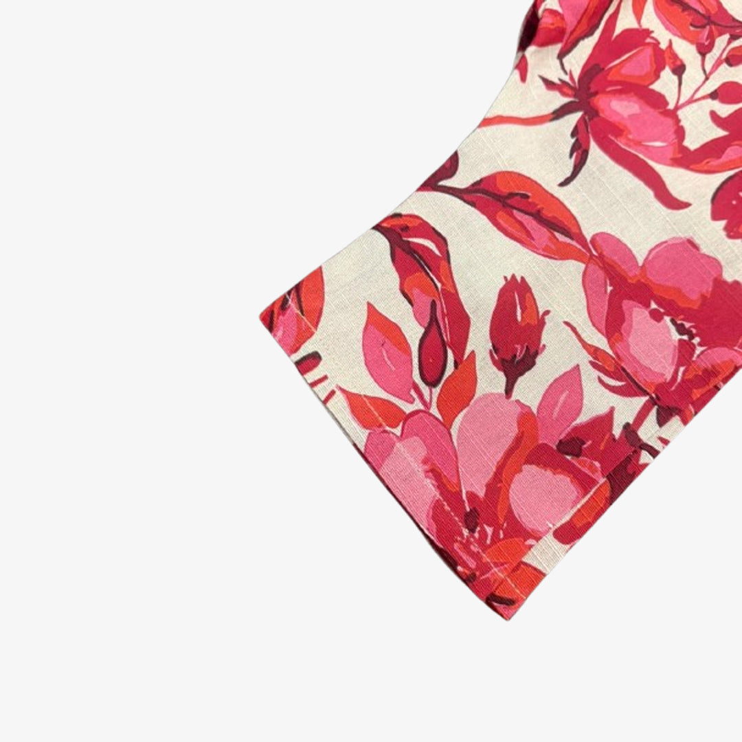 Baby Girls Printed Khaddar Dress with Trouser