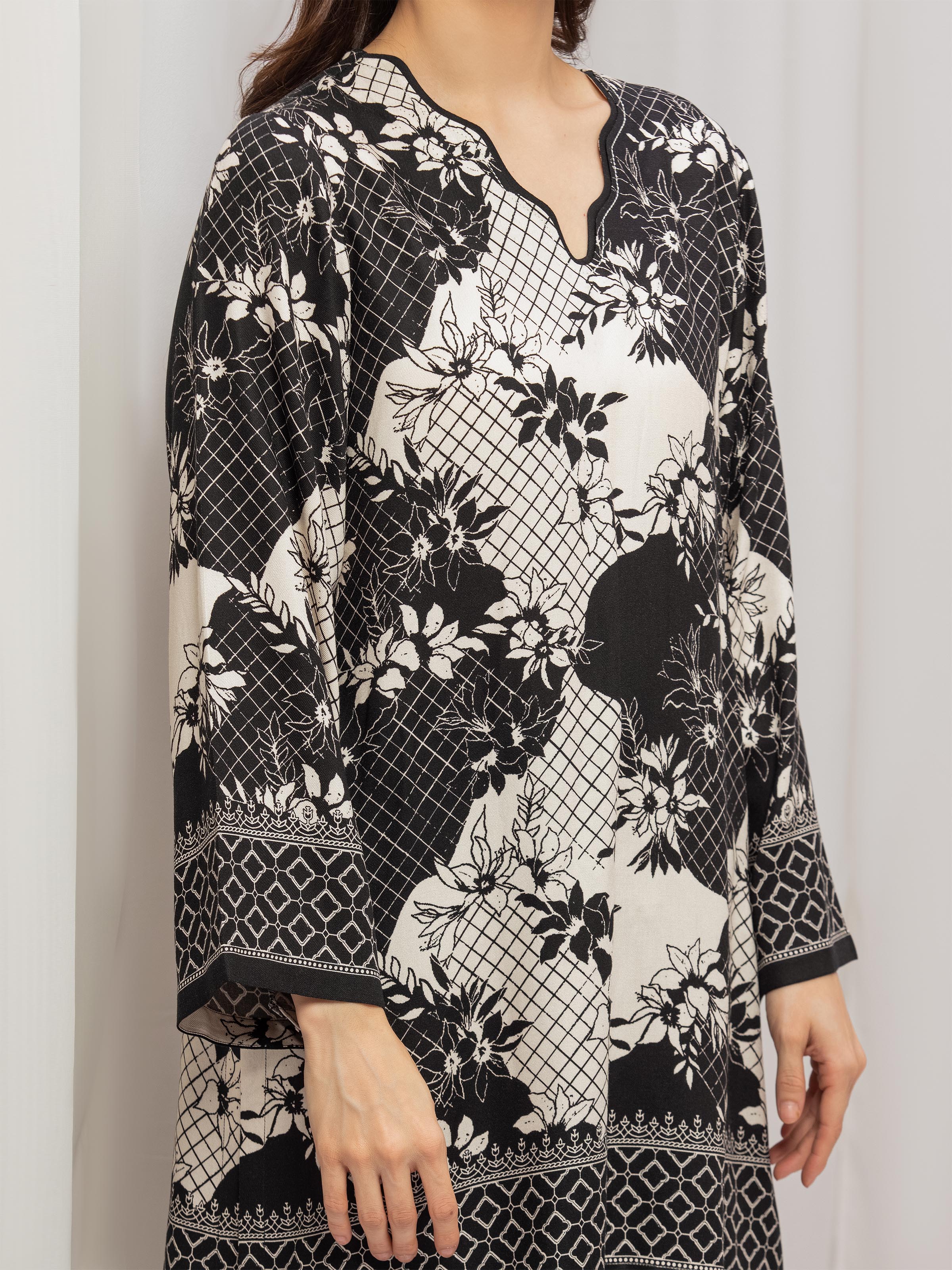 URB Pret Printed Twill Viscose Shirt Trouser