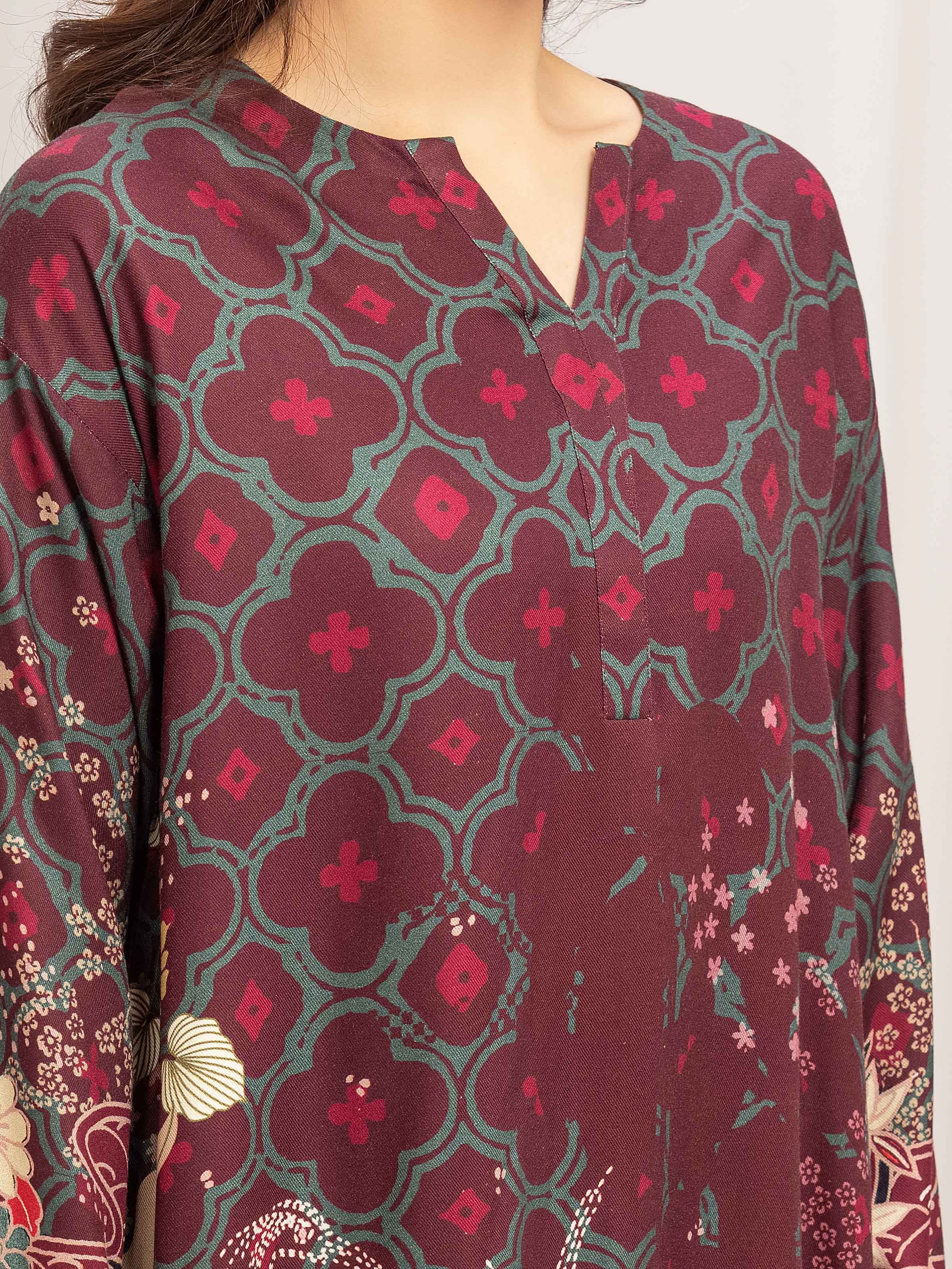 URB Pret Printed Twill Viscose Shirt Trouser