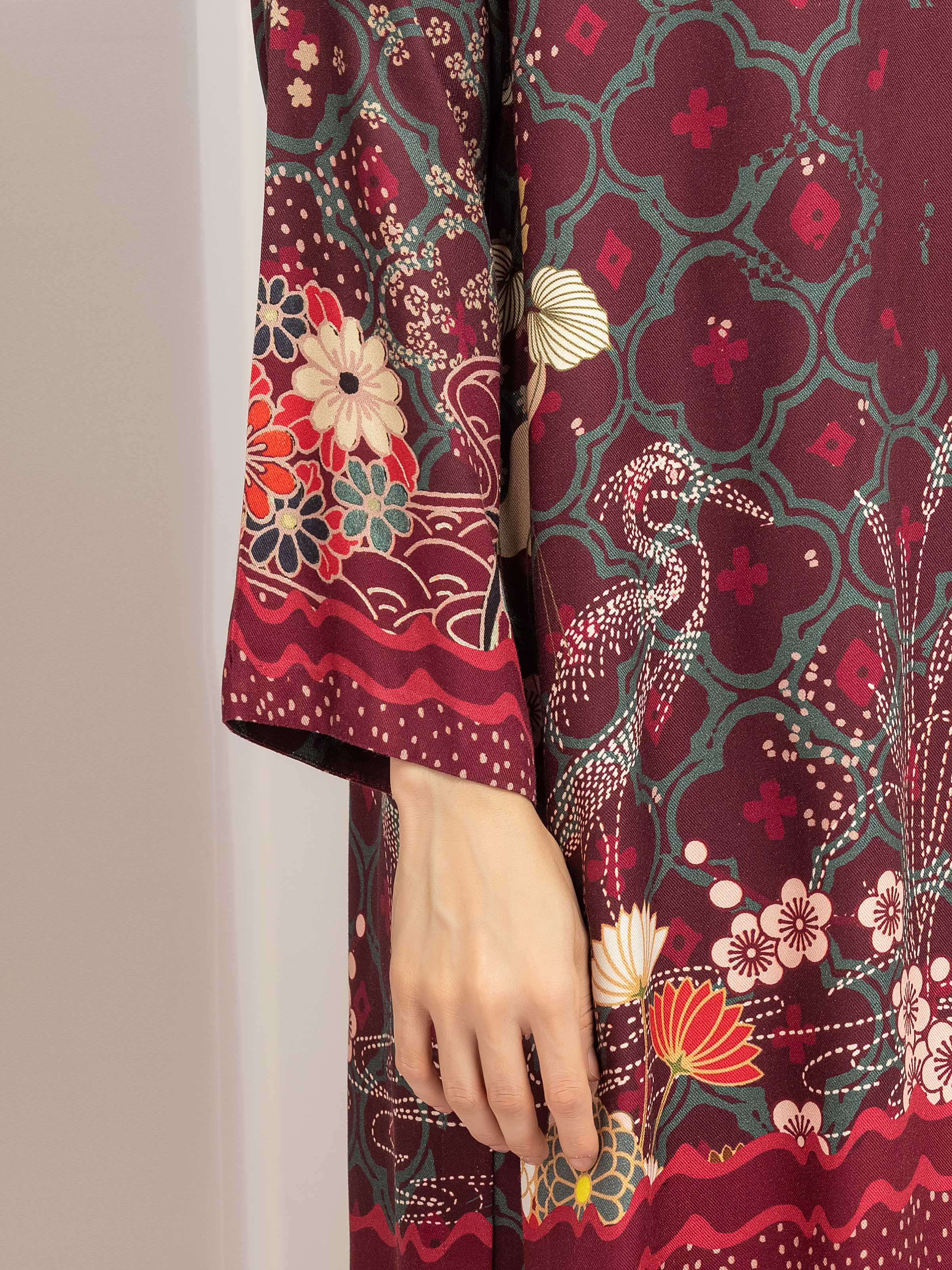 URB Pret Printed Twill Viscose Shirt Trouser