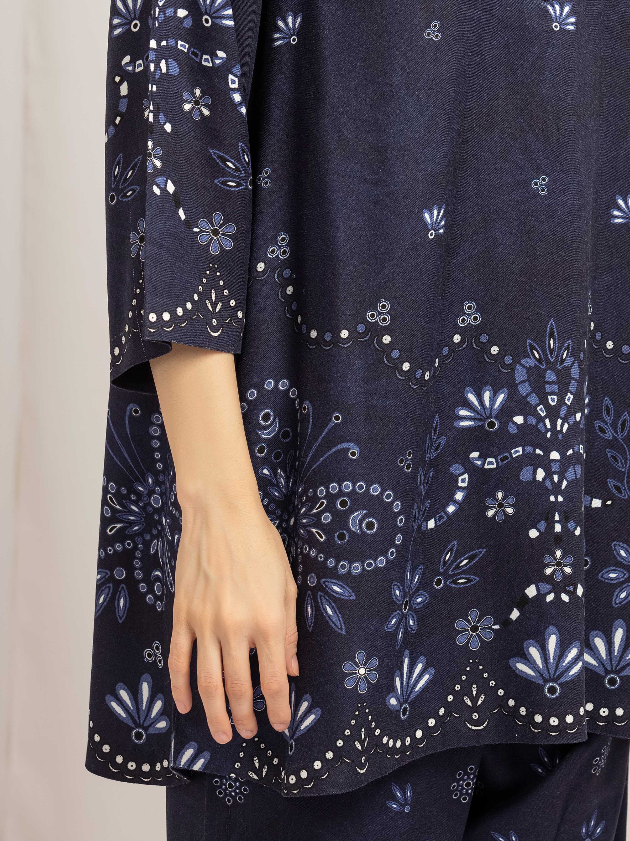 URB Pret Printed Twill Viscose Shirt Trouser