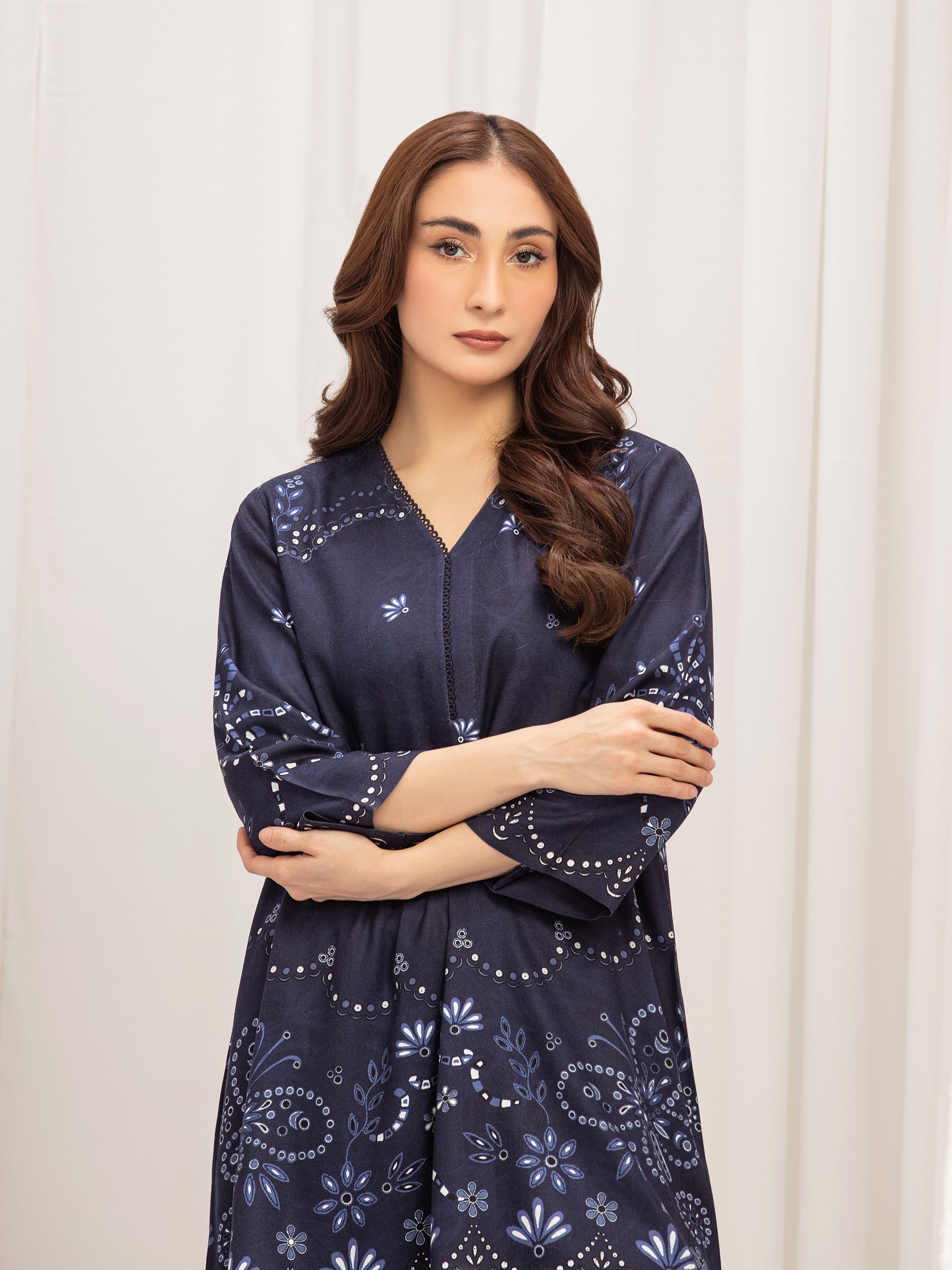 URB Pret Printed Twill Viscose Shirt Trouser