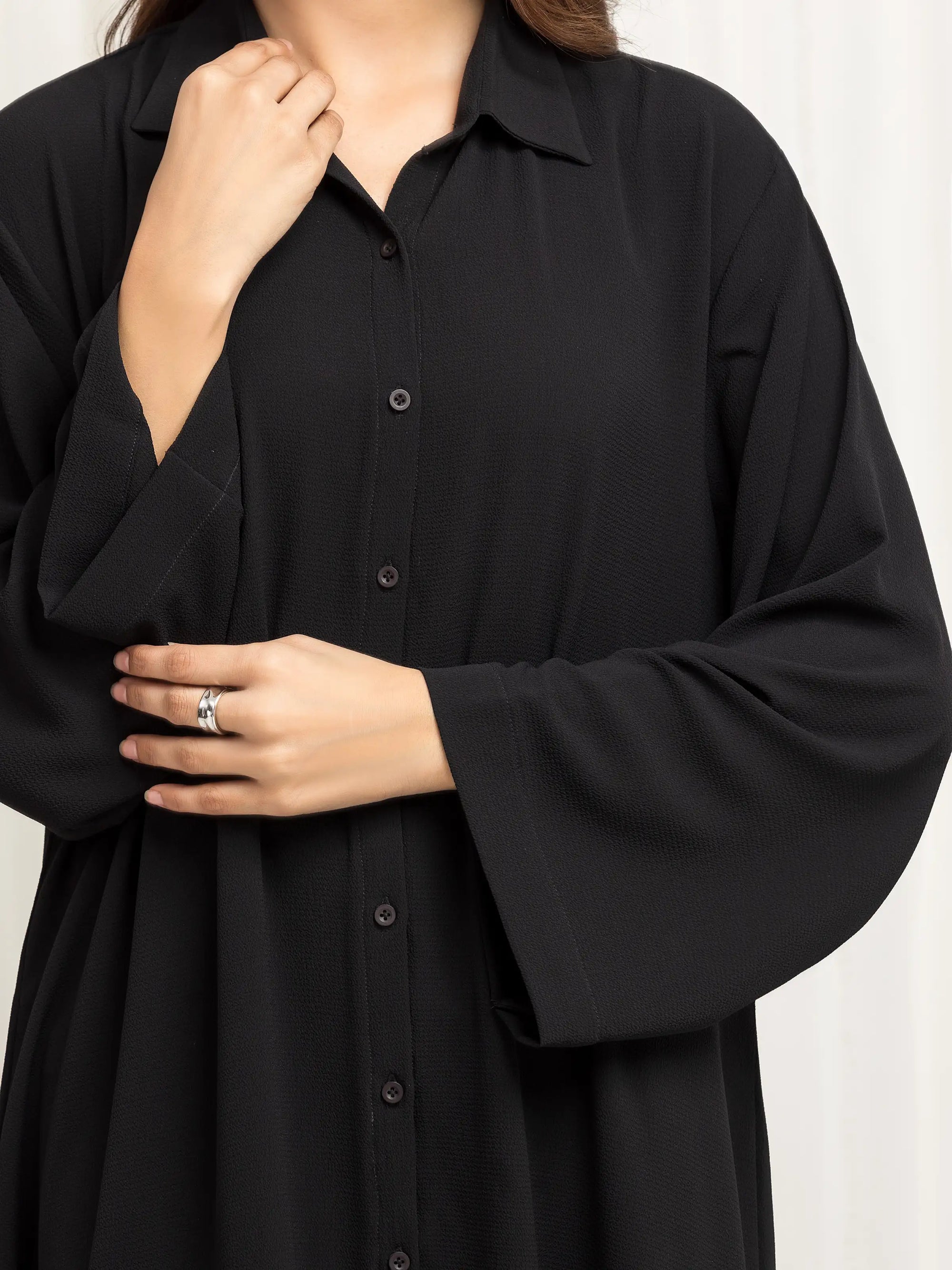 URB Pret Solid Georgette Co-Ord Set