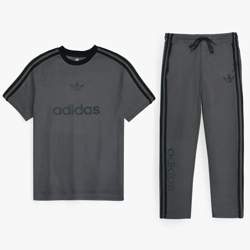 ADIDAS PREMIUM MEN'S STRONIX LYCRA DRI-FIT TRACKSUIT (GREY)