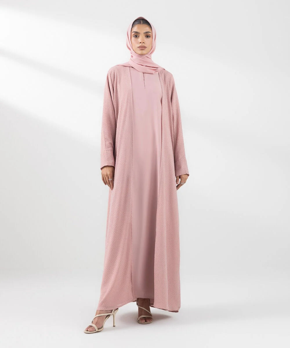 URB Double Layered Abaya Set