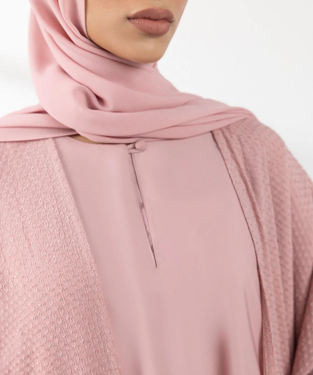 URB Double Layered Abaya Set