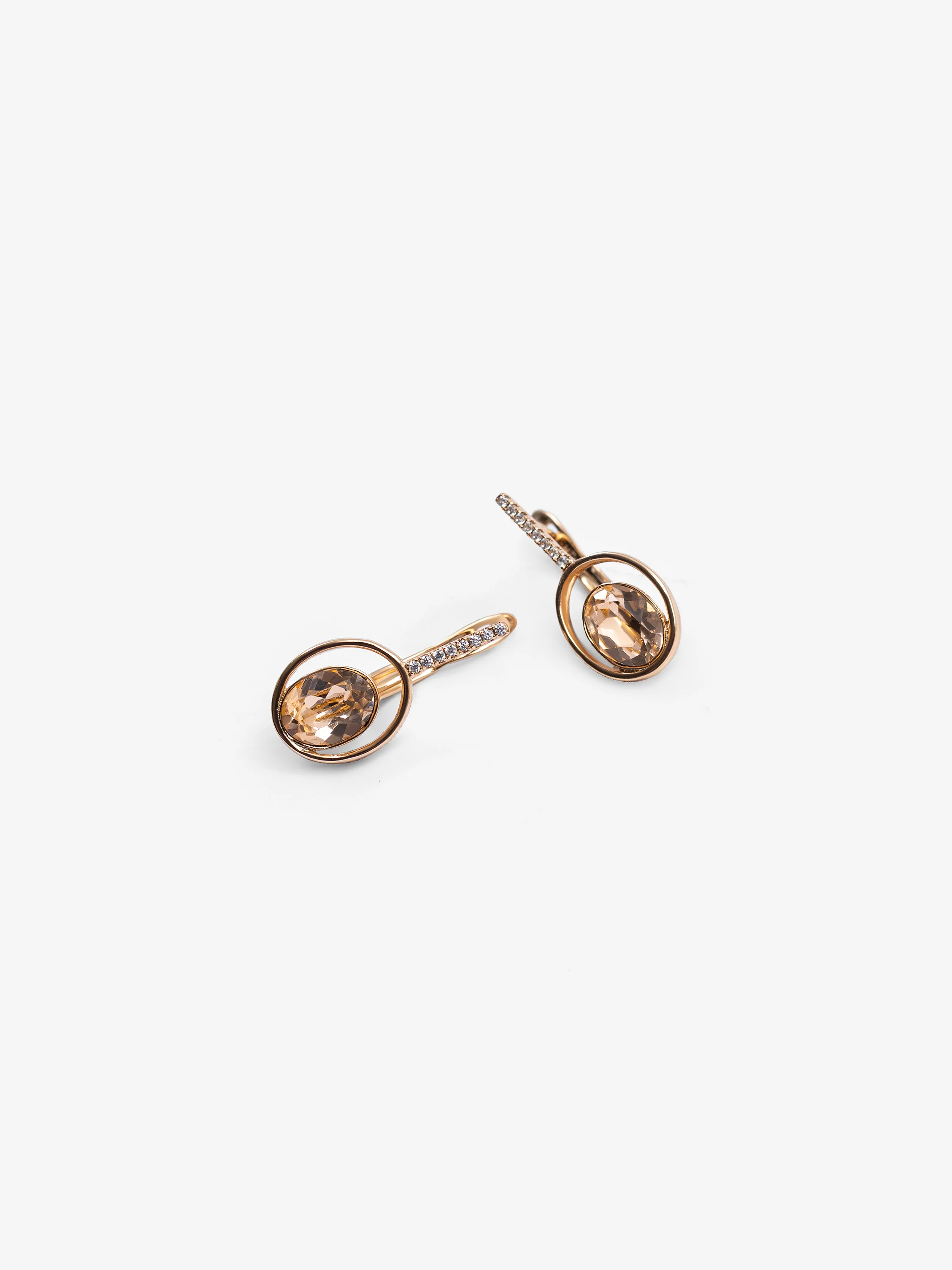 URB Golden Grace Huggie Earrings