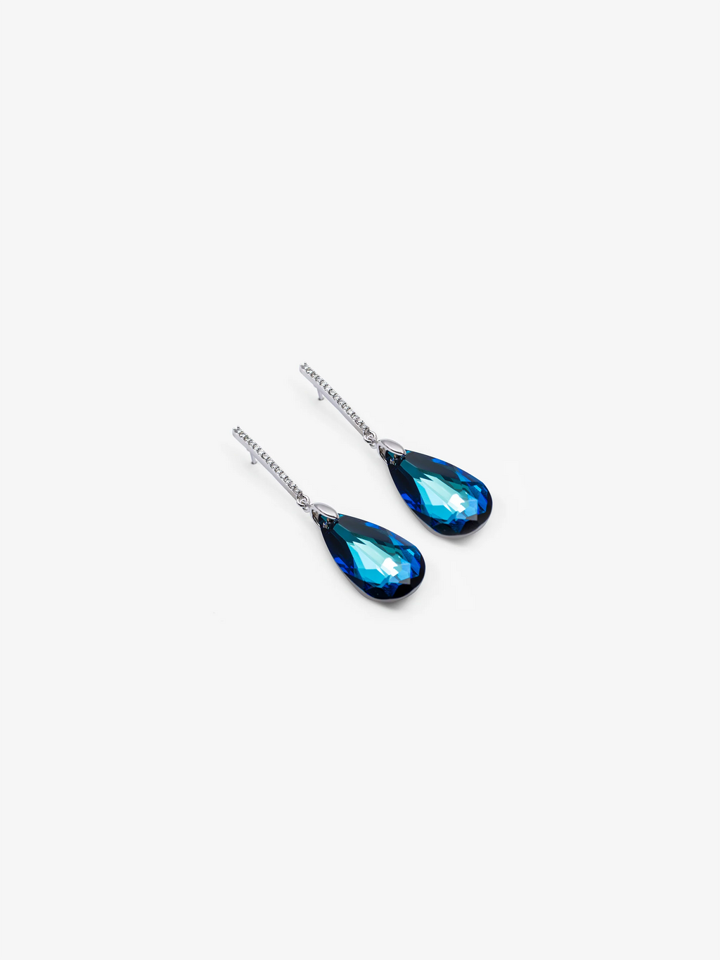 URB Blissful Bermuda Blue Drop Earrings