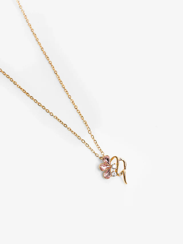 URB Pink Aurora Bloom Necklace