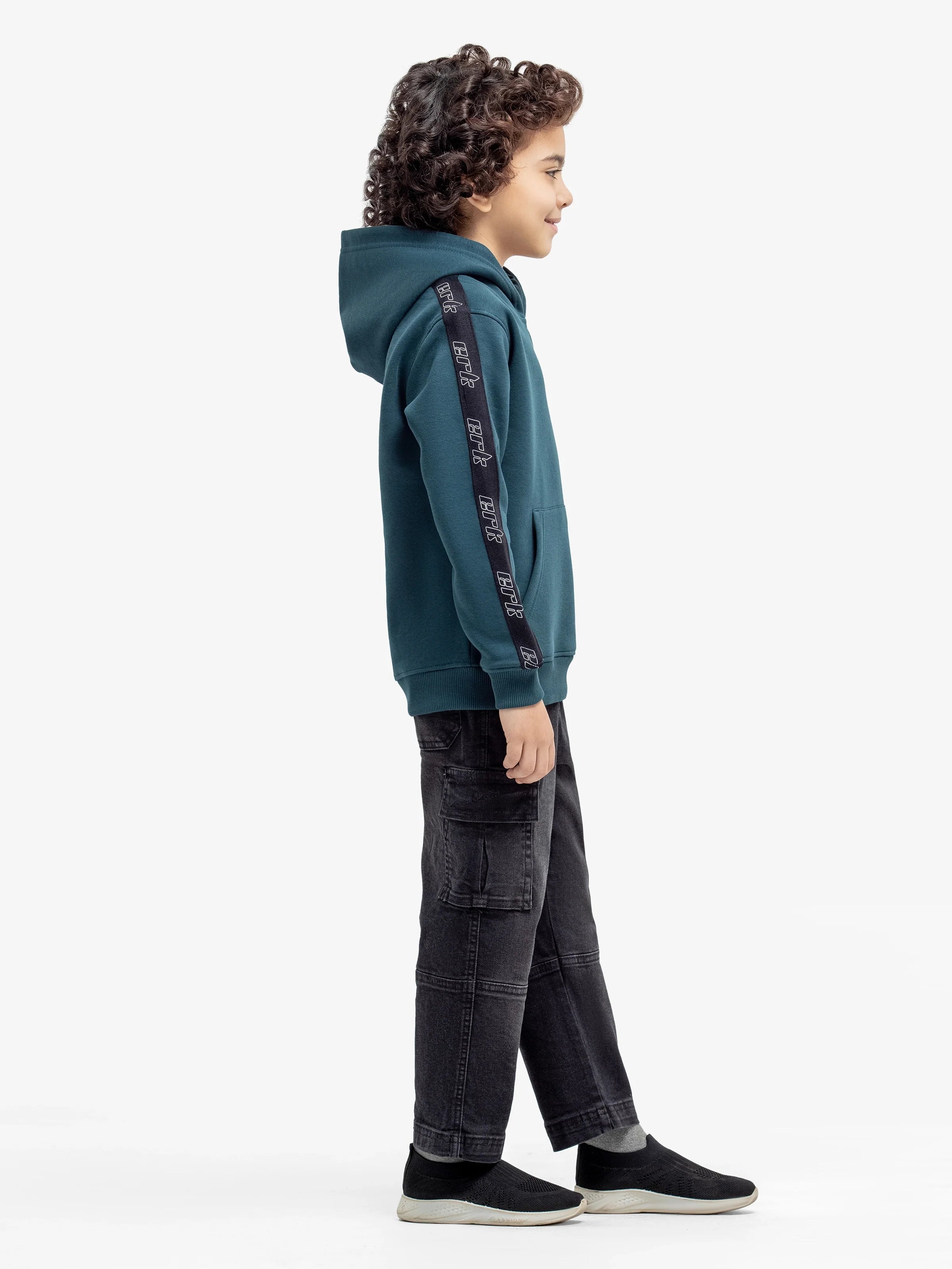 Boy's Dark Teal Hoodie