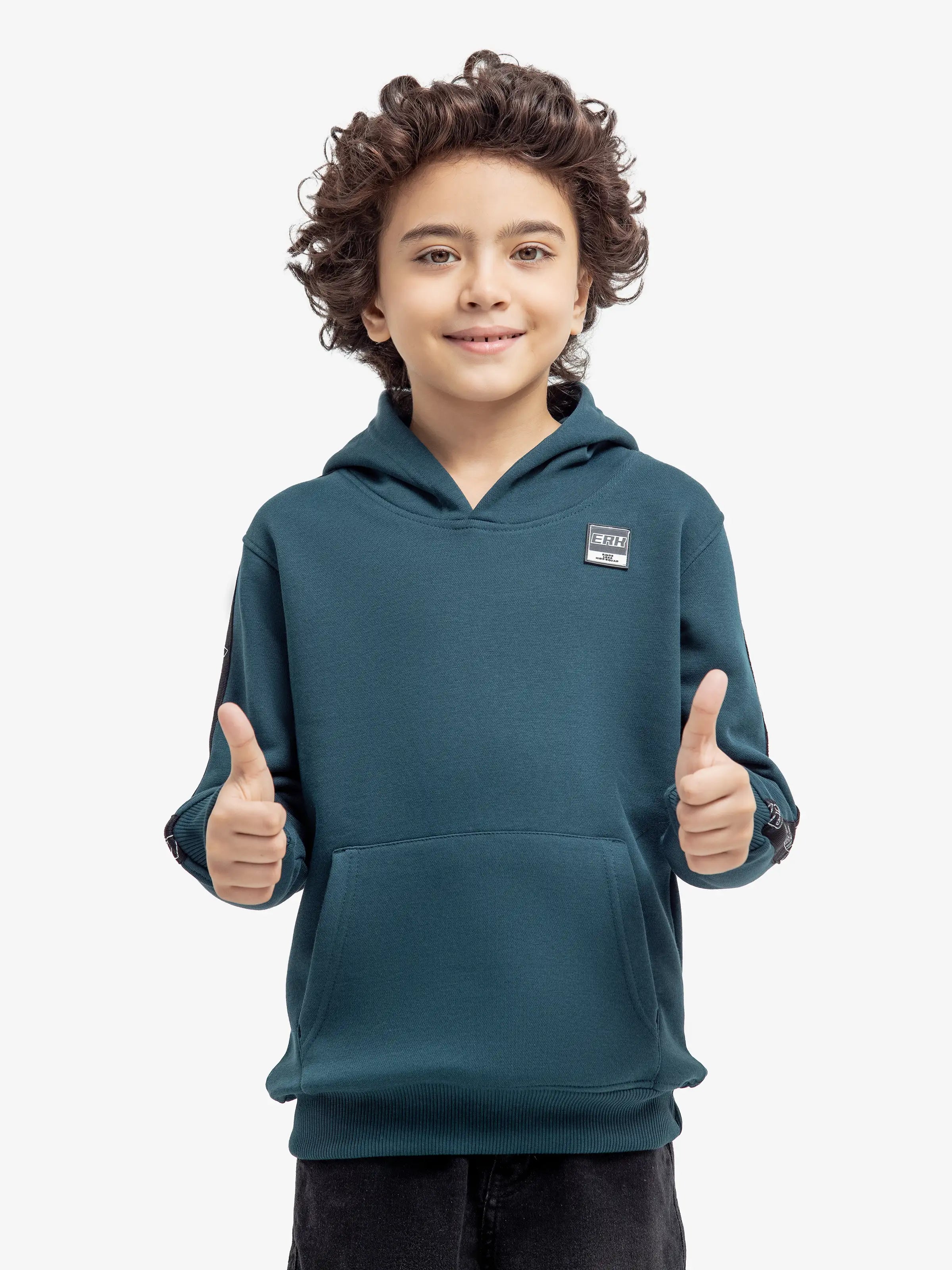 Boy's Dark Teal Hoodie