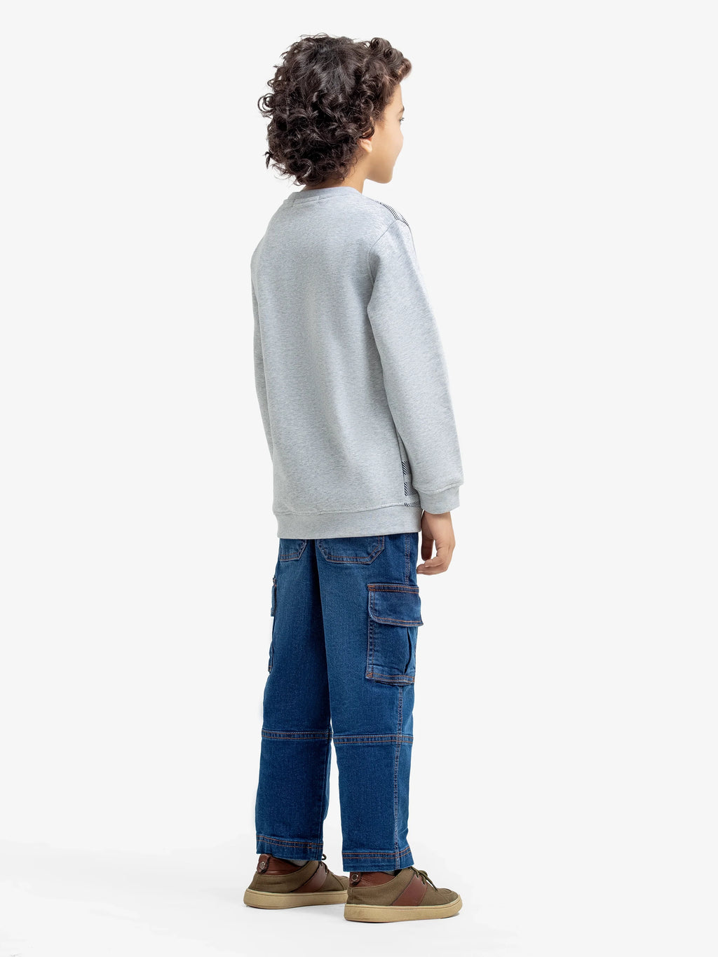 URB Boy's Heather-Grey Sweatshirt