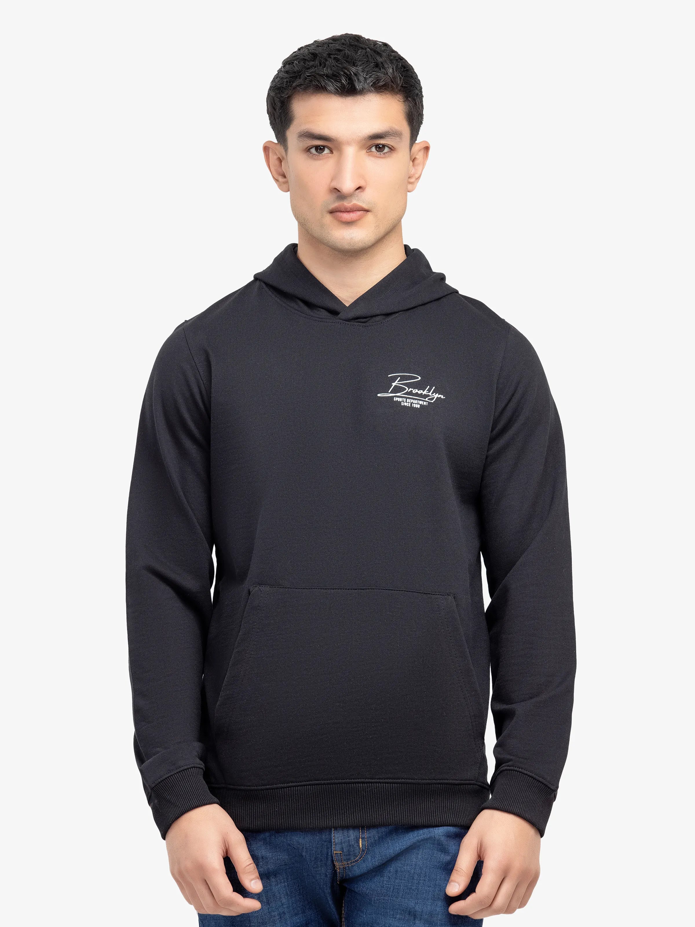 Men's Black Hoodie