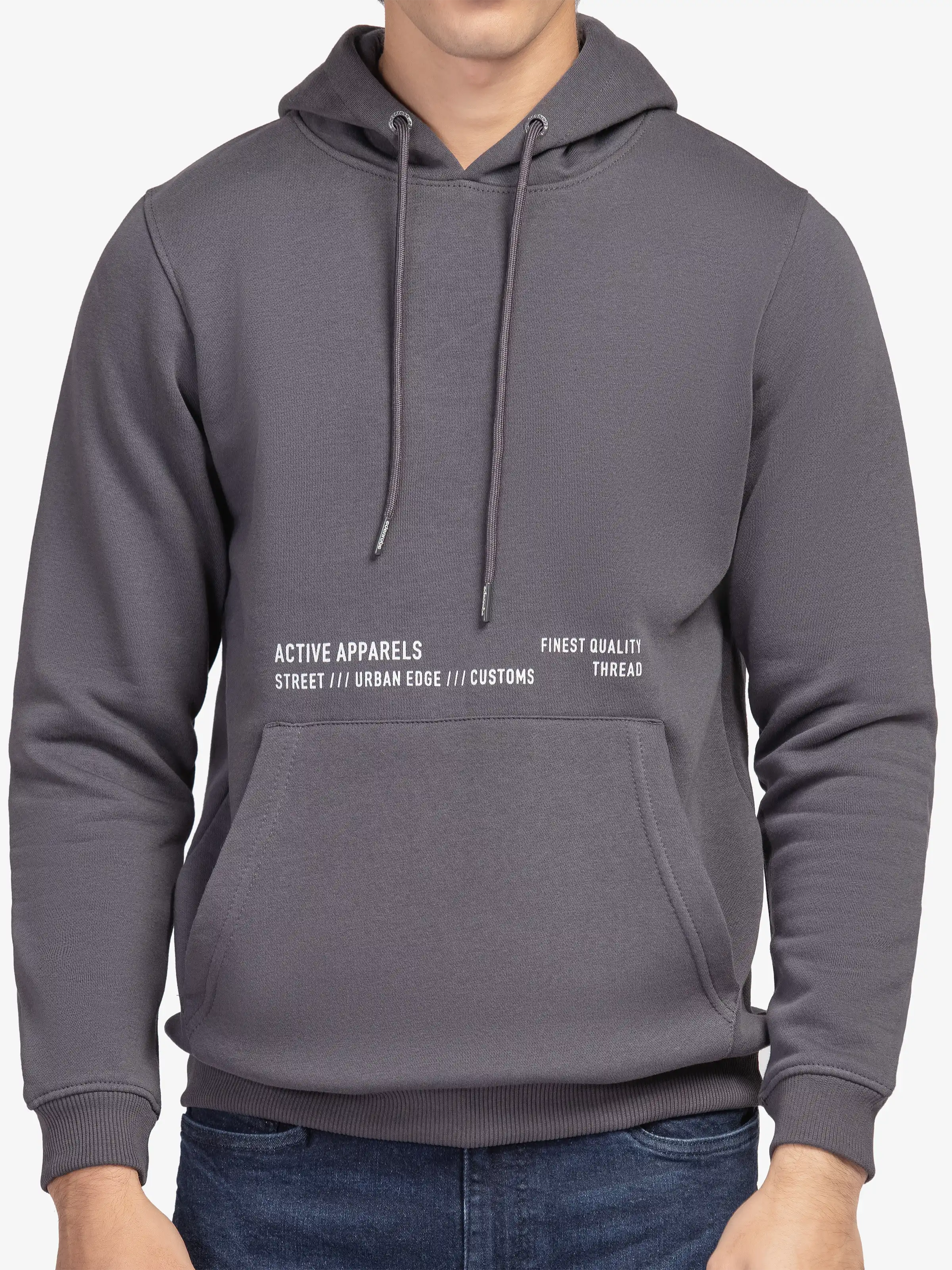 Men's Charcoal Hoodie