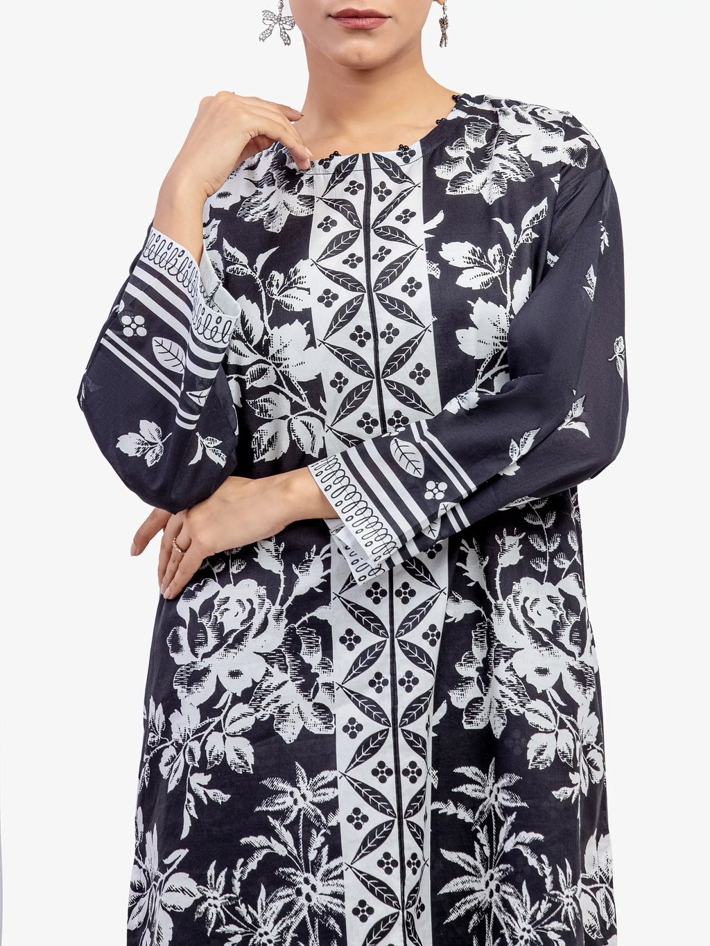 URB Pret 2Pc Printed Lawn Shirt Trouser