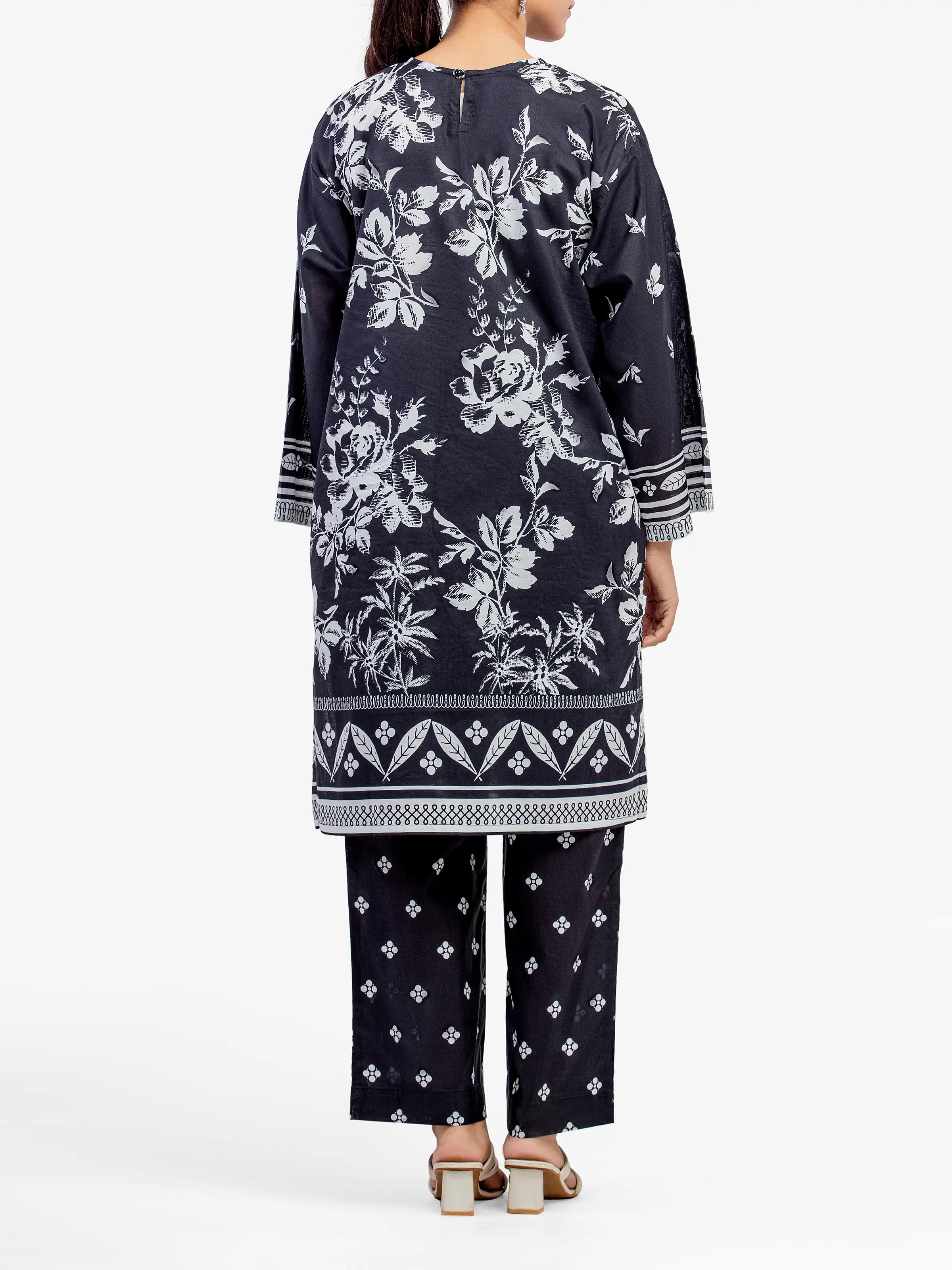 URB Pret 2Pc Printed Lawn Shirt Trouser