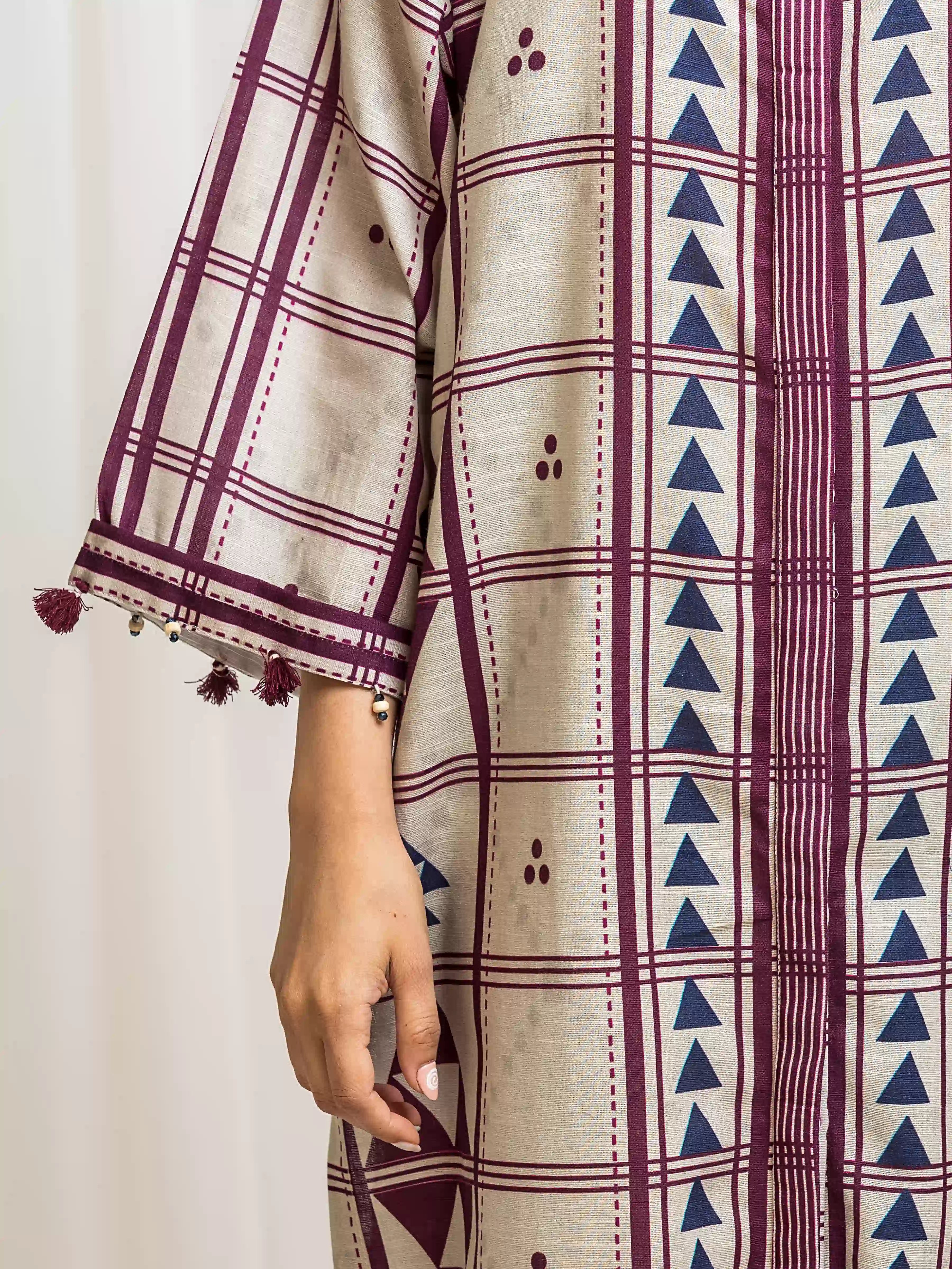 URB Pret Printed Khaddar Shirt Trouser