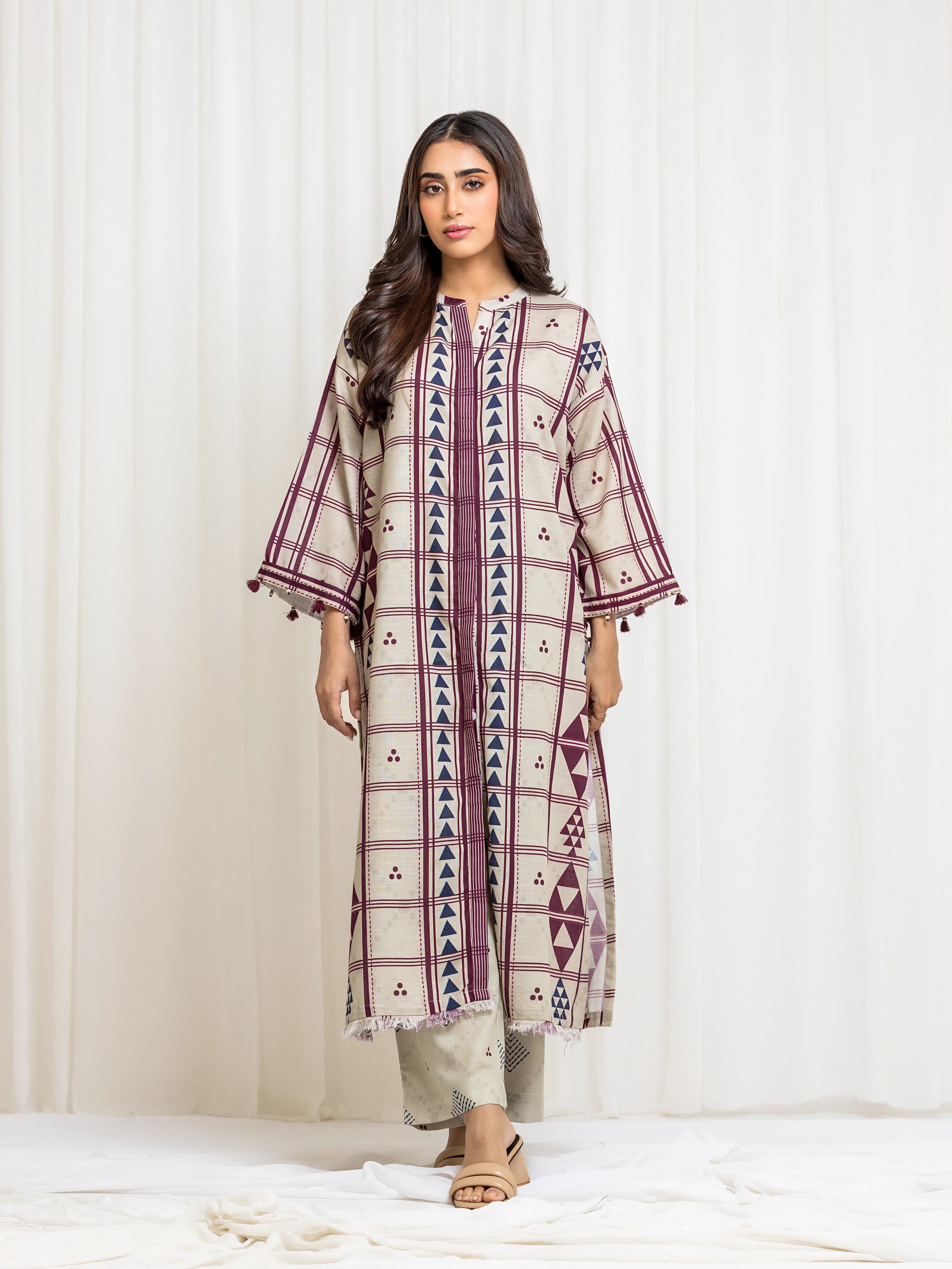 URB Pret Printed Khaddar Shirt Trouser
