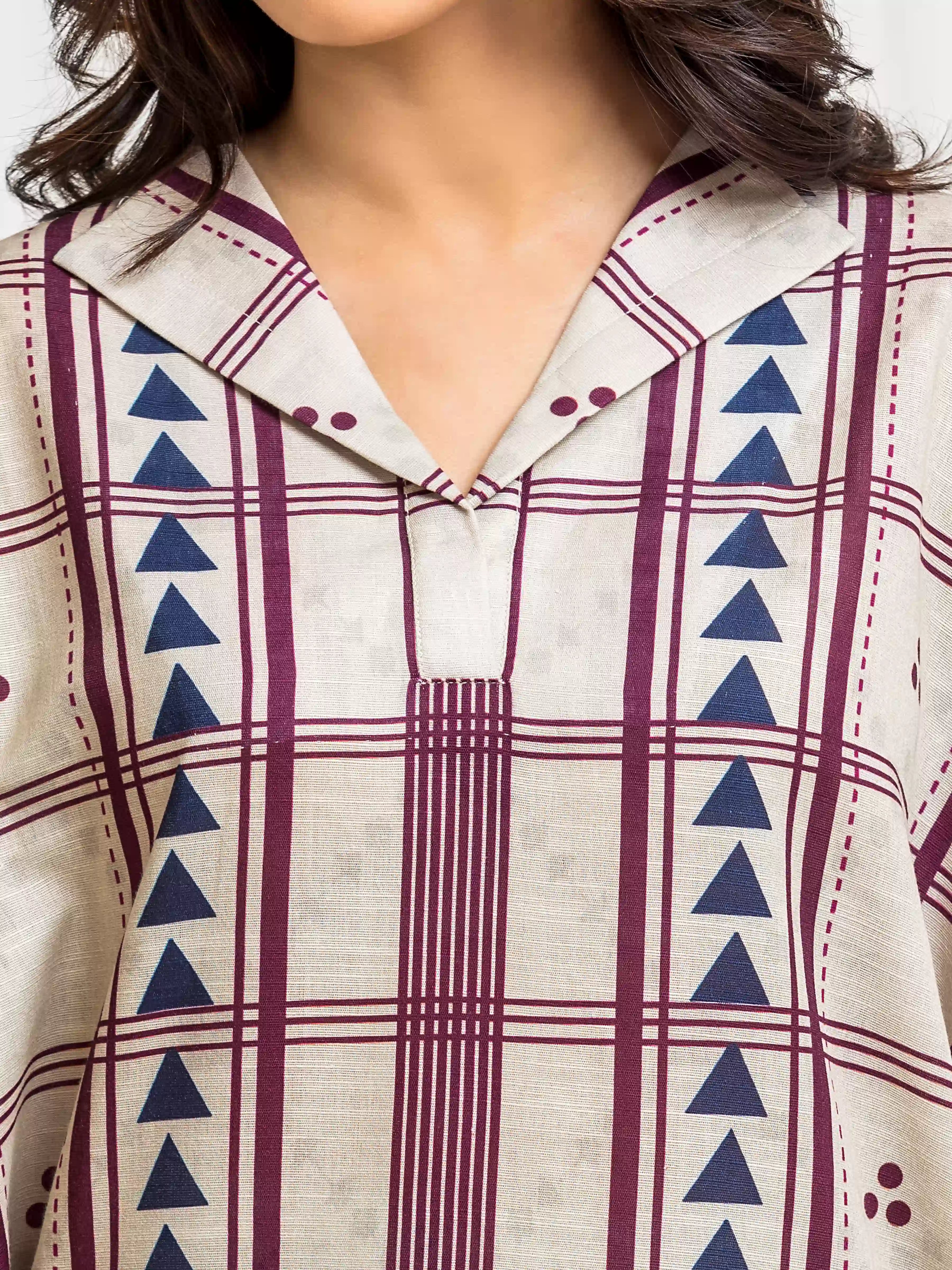 URB Pret Printed Khaddar Shirt Trouser