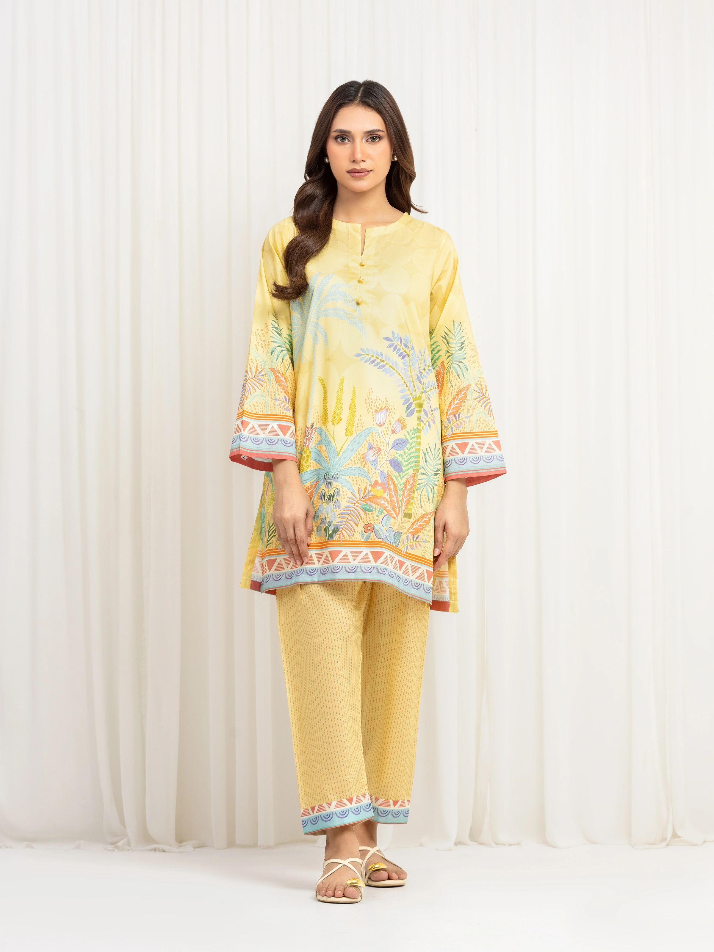 URB Pret Printed Lawn Shirt Trouser