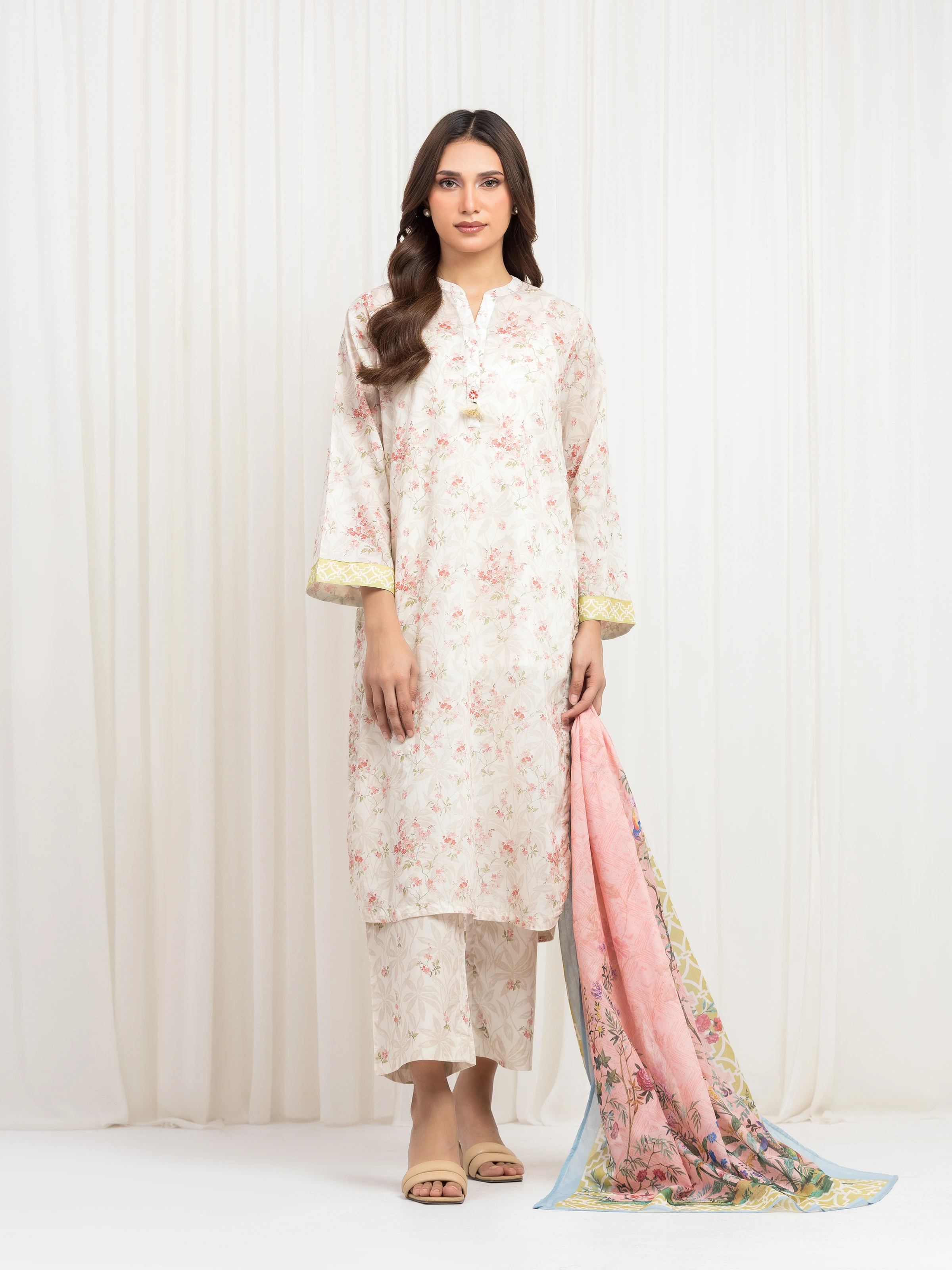 URB Pret 3Pc Printed Lawn Suit