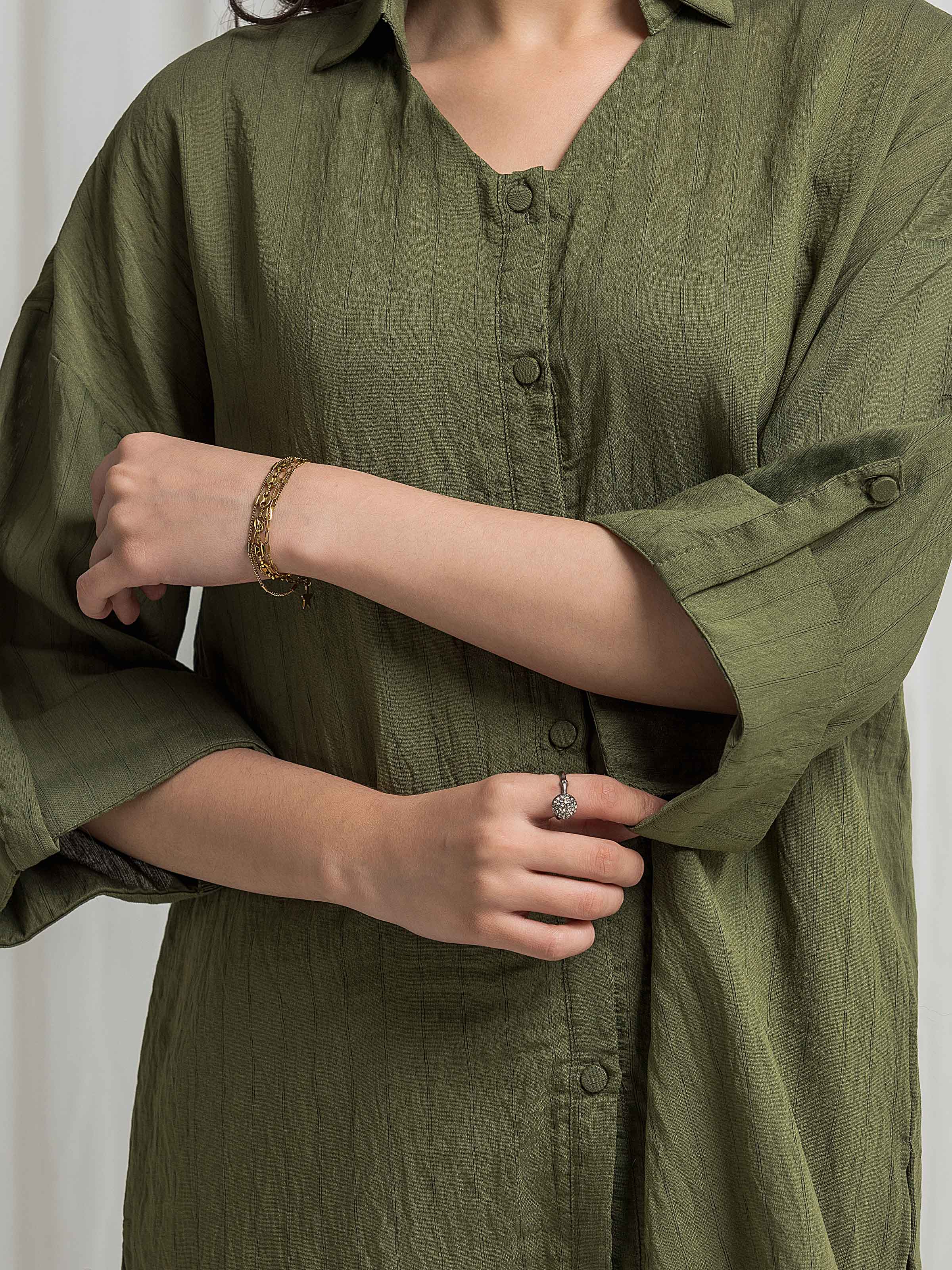 URB Pret Solid Viscose Co-Ord Set