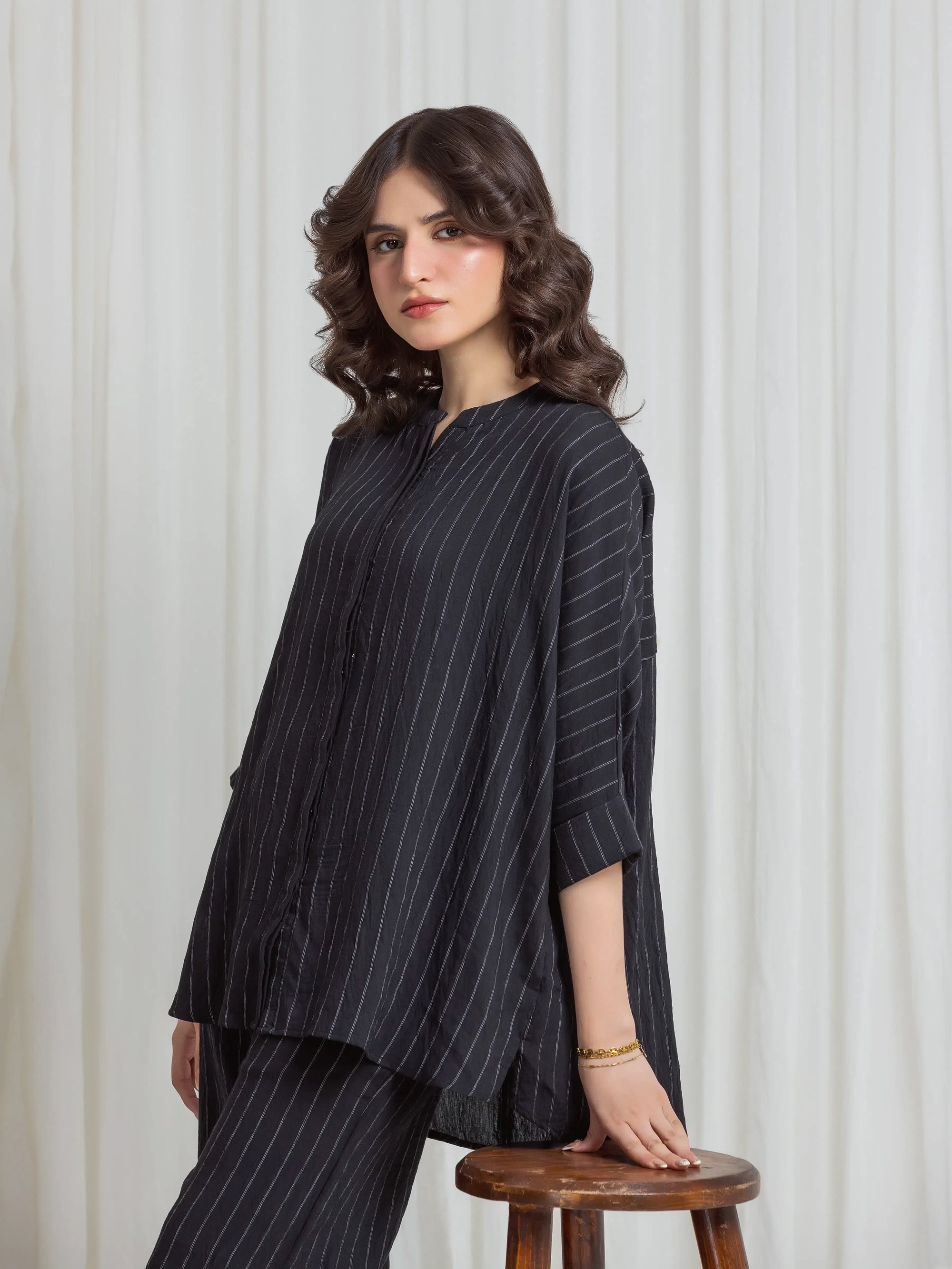 URB Pret Solid Viscose Co-Ord Set