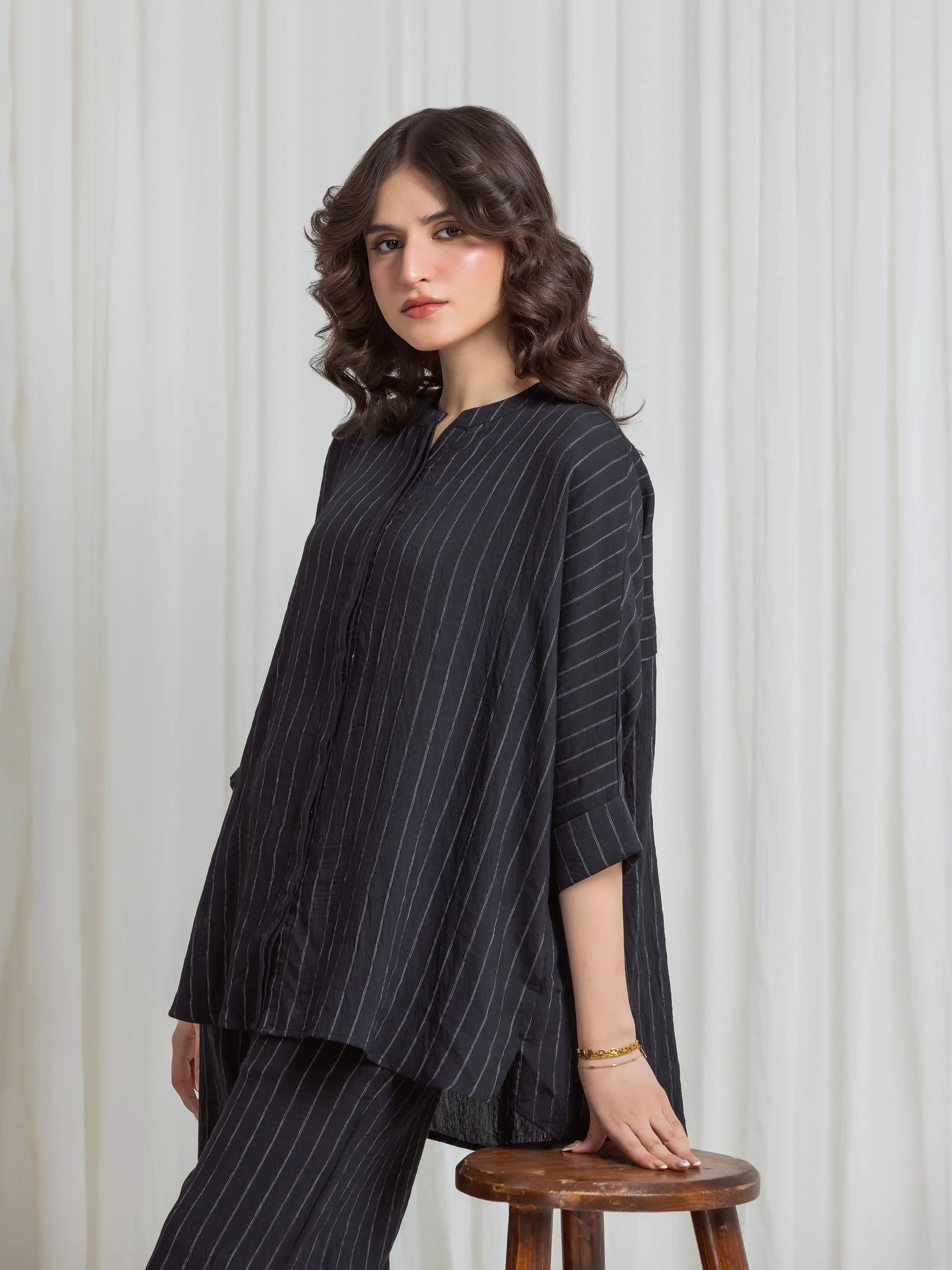 URB Pret Solid Viscose Co-Ord Set