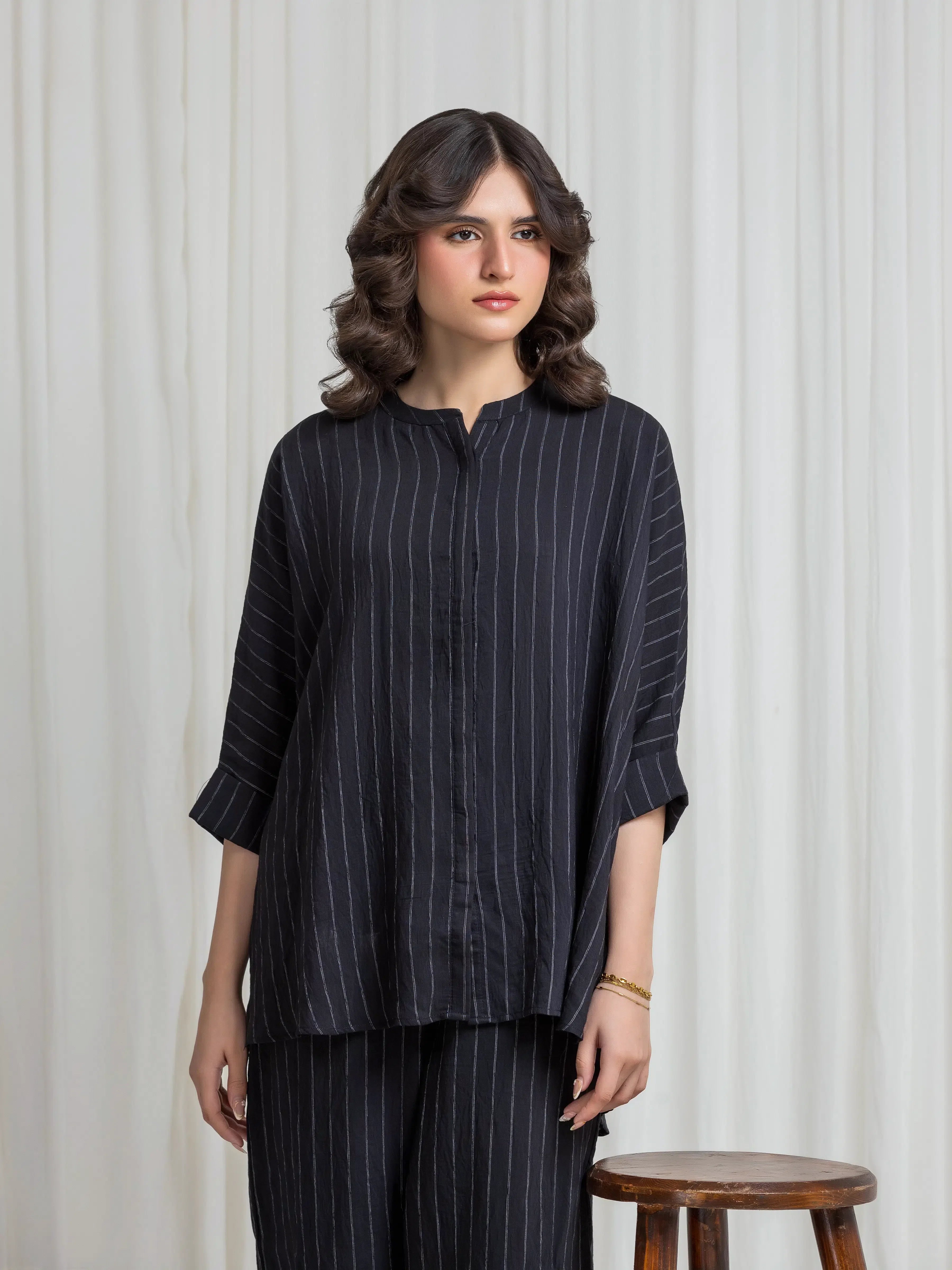 URB Pret Solid Viscose Co-Ord Set
