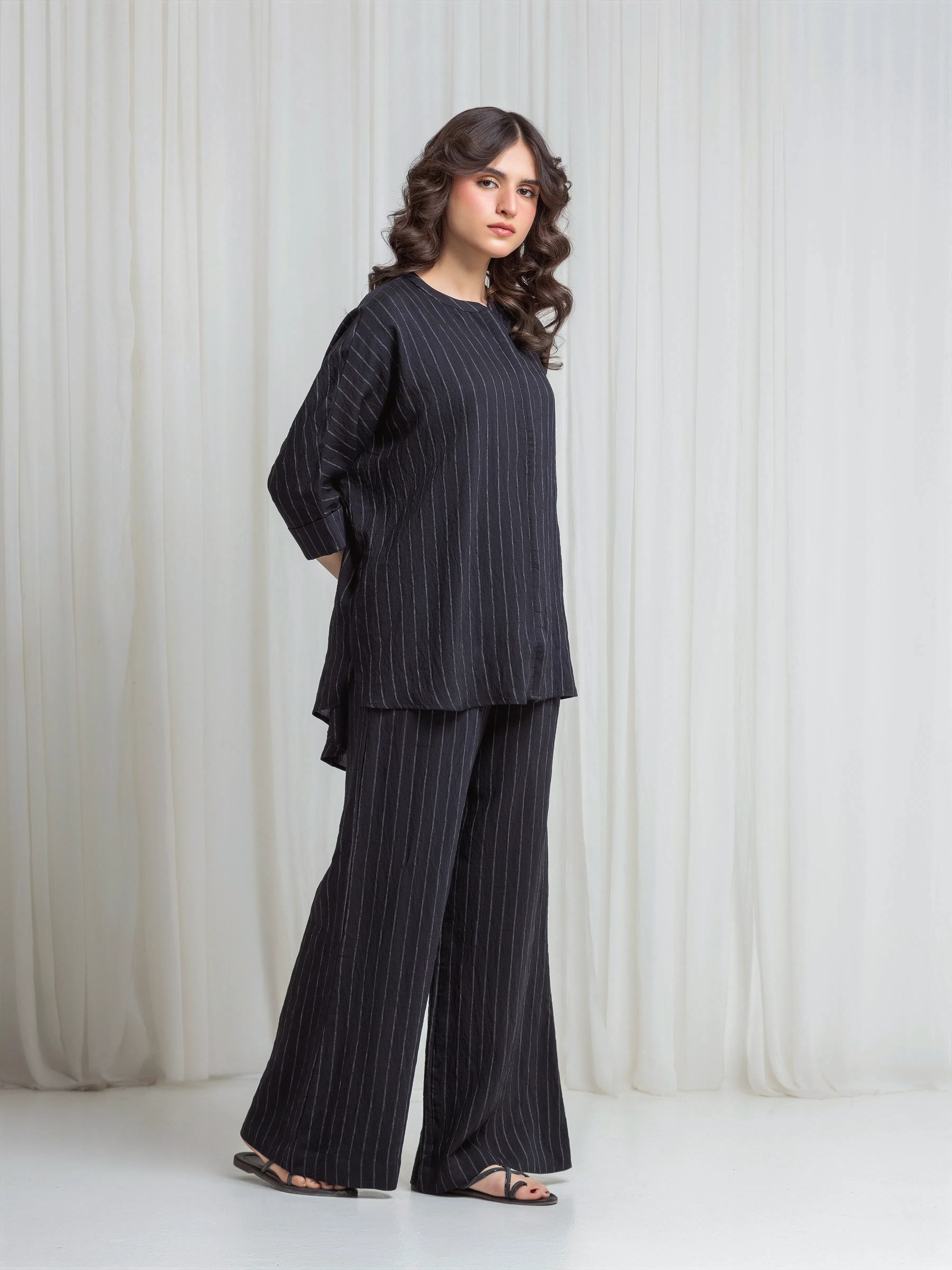 URB Pret Solid Viscose Co-Ord Set