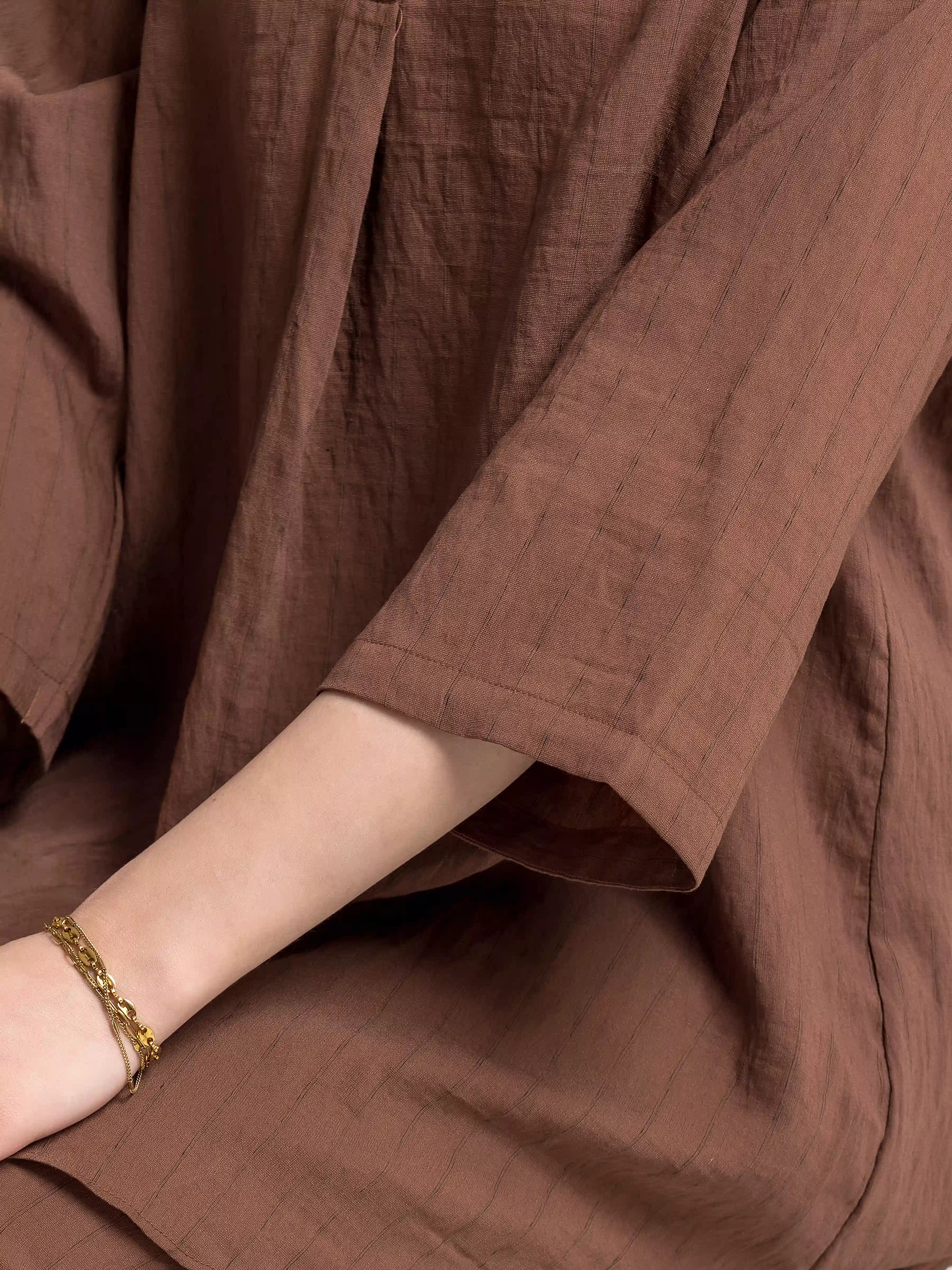 URB Pret Solid Viscose Co-Ord Set