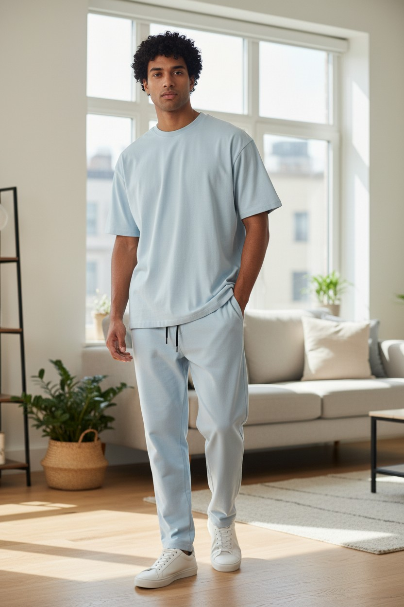 ZARA PREMIUM LYCRA DRI-FIT TRACKSUIT (SKY BLUE)