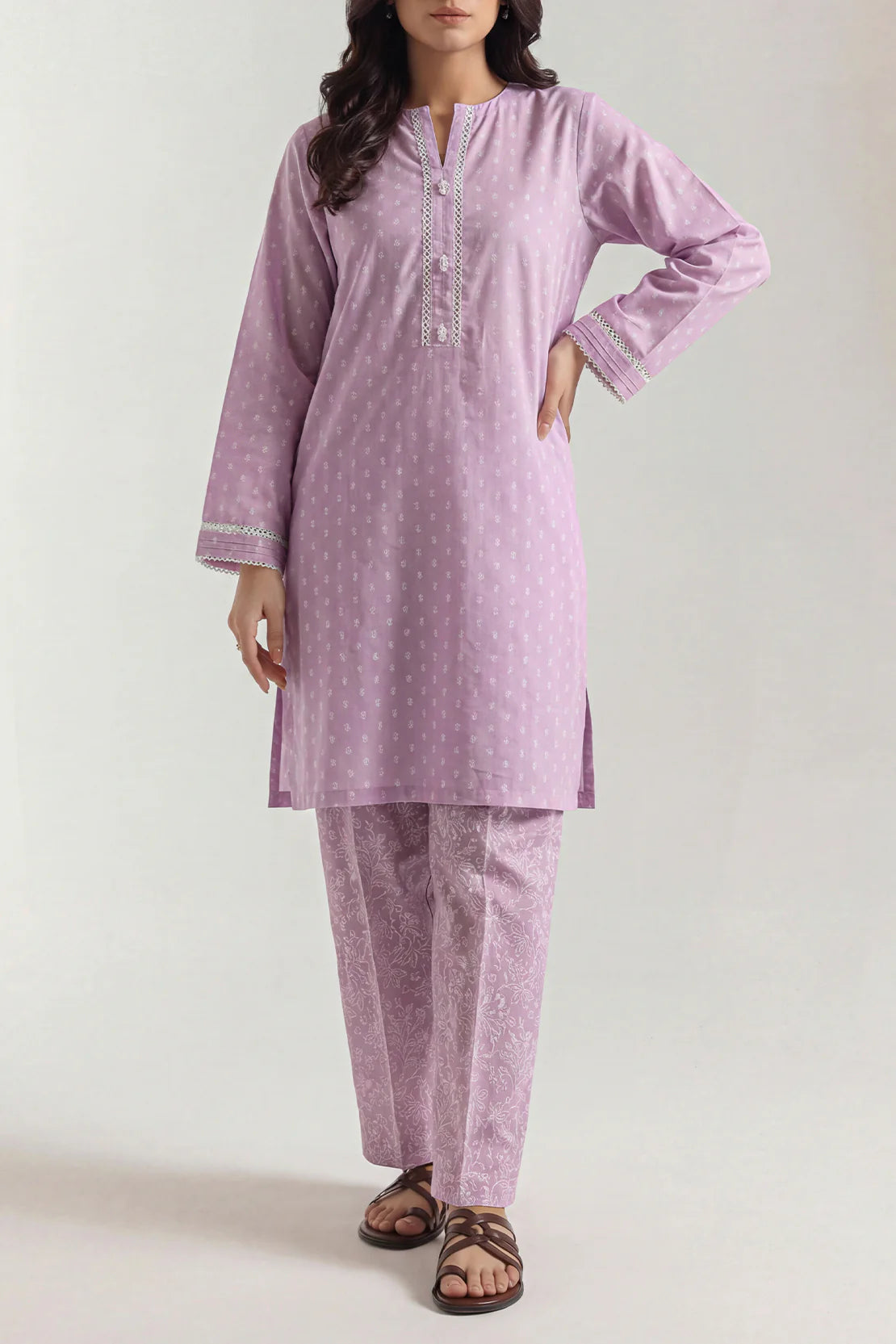 URB Printed Lawn Stitched 2 Piece