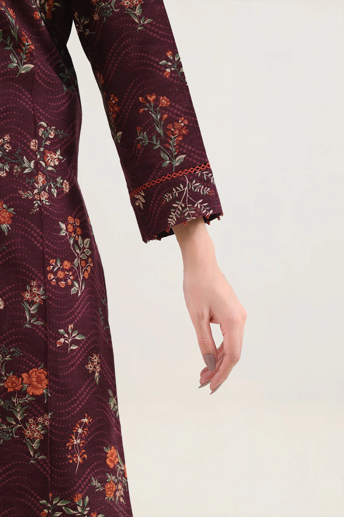 URB Unstitched Printed Lawn 3 Piece