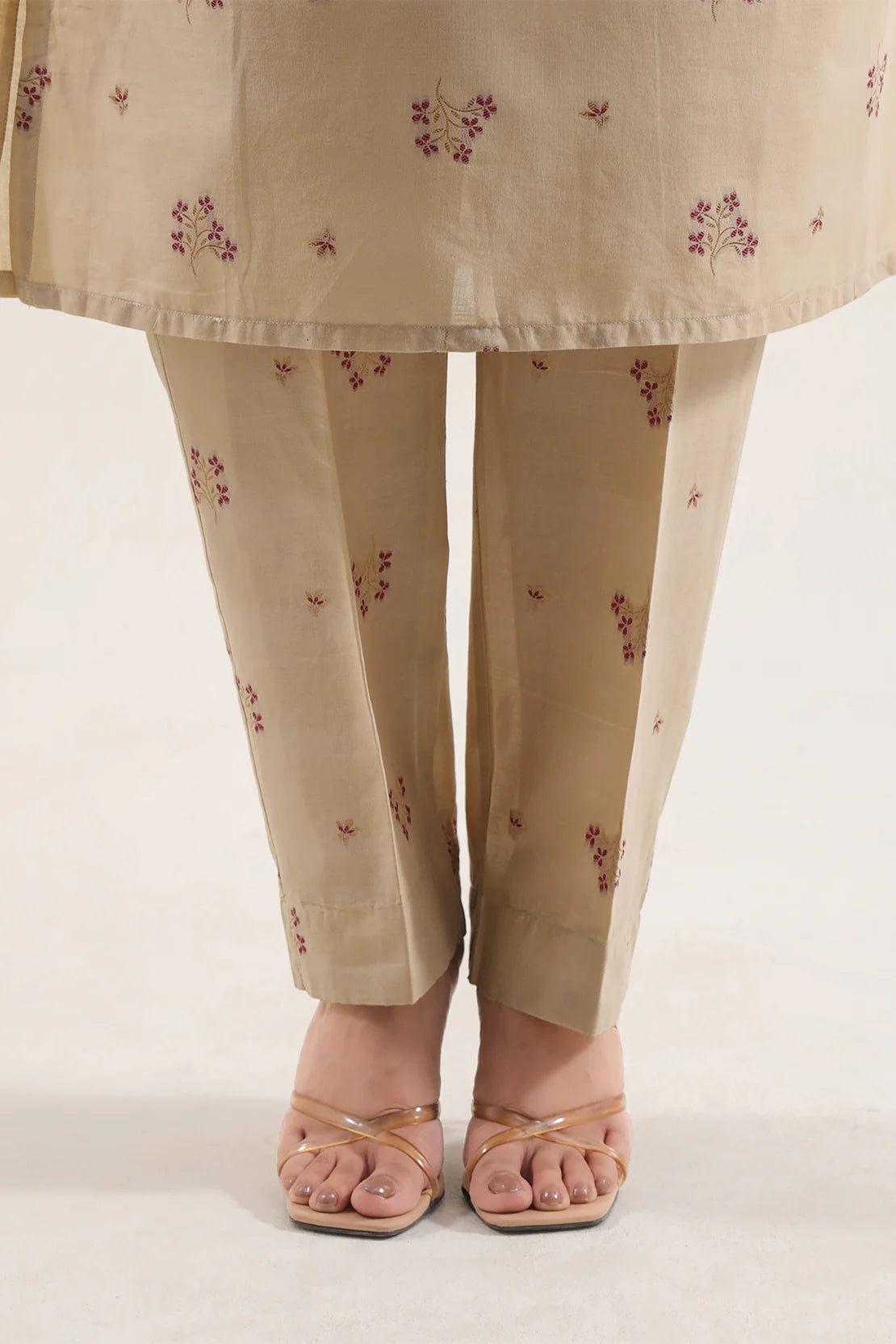 URB Cotton Jacquard Stitched 2 Piece