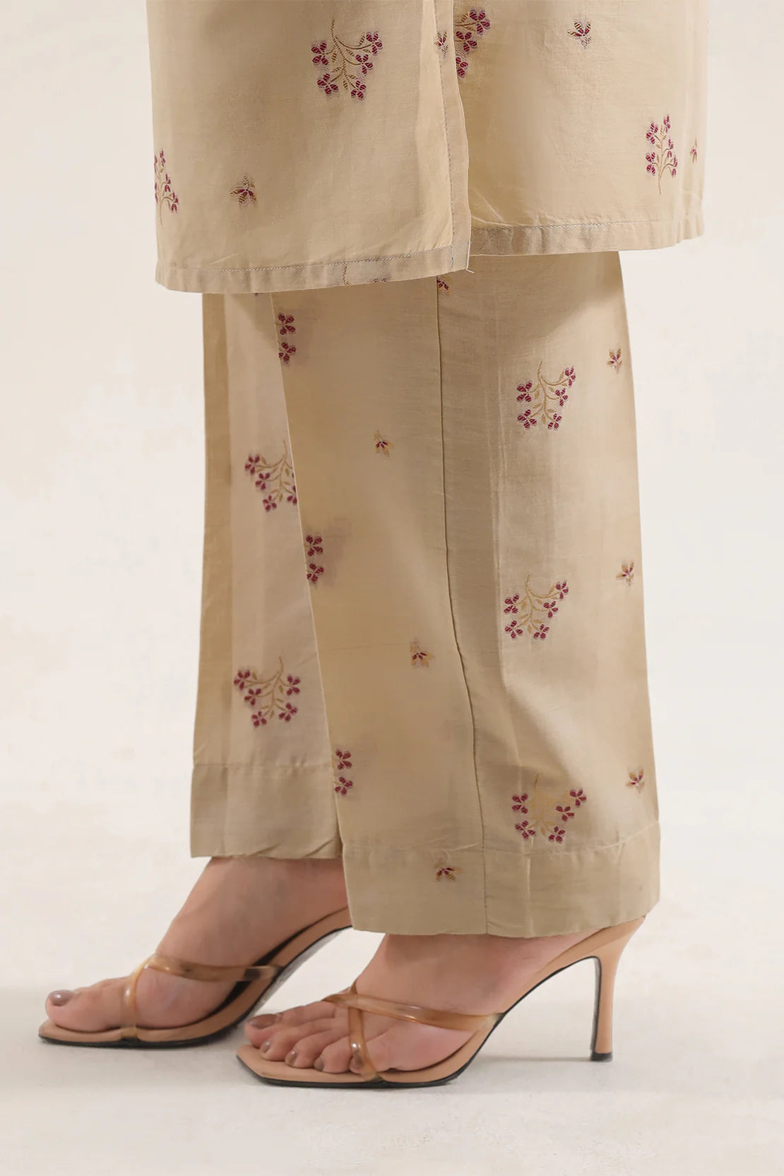 URB Cotton Jacquard Stitched 2 Piece