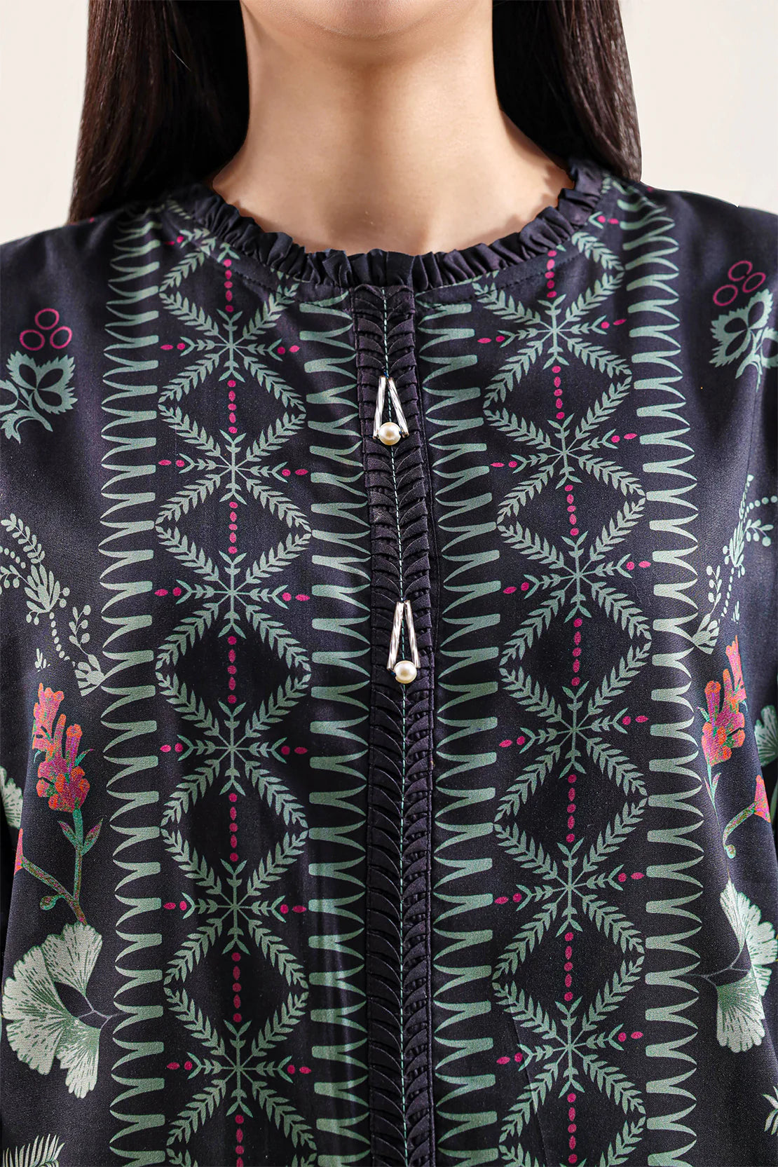 URB Printed Arabic Lawn Stitched 2 Piece