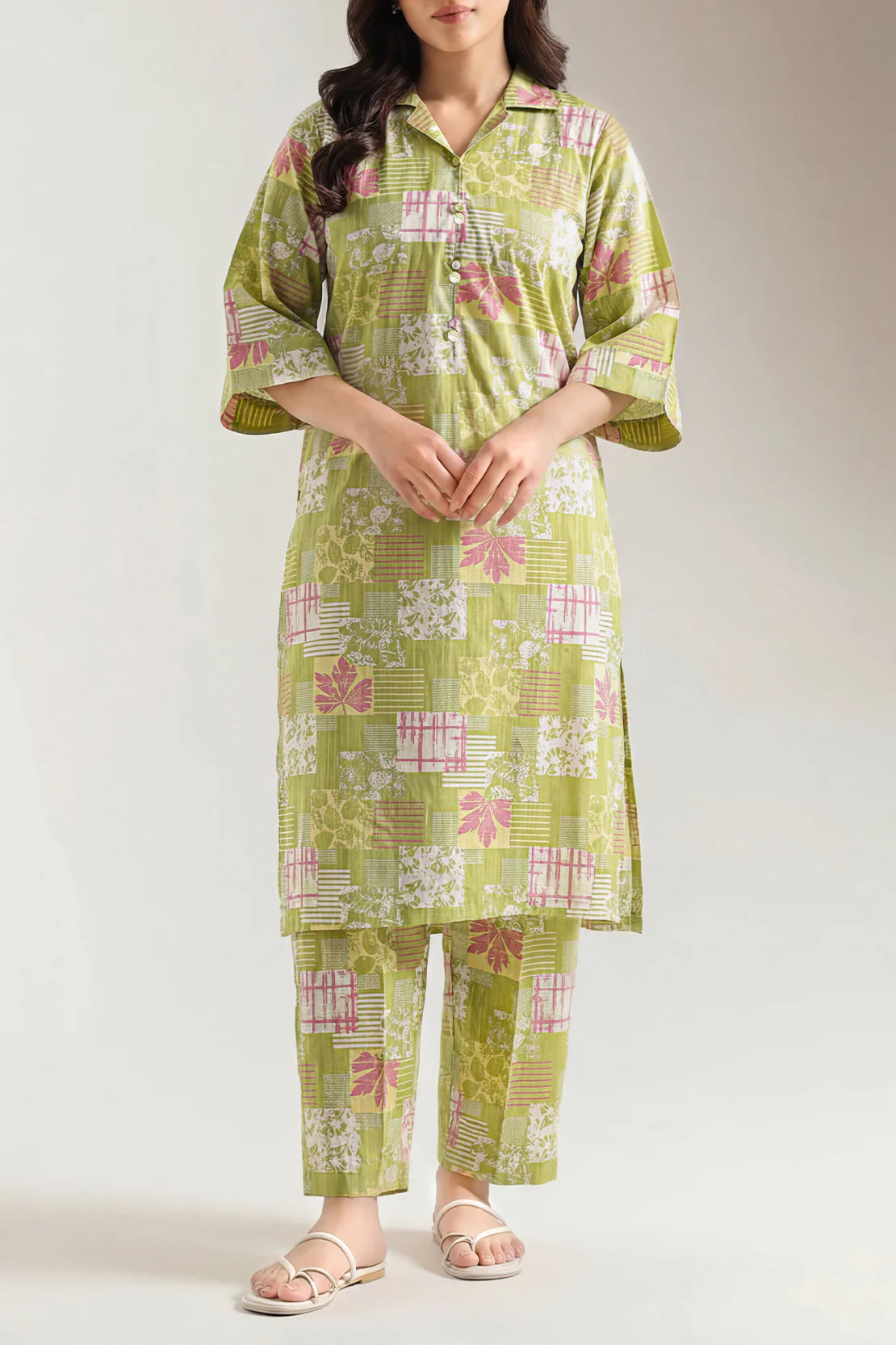 URB Printed Lawn Stitched 2 Piece