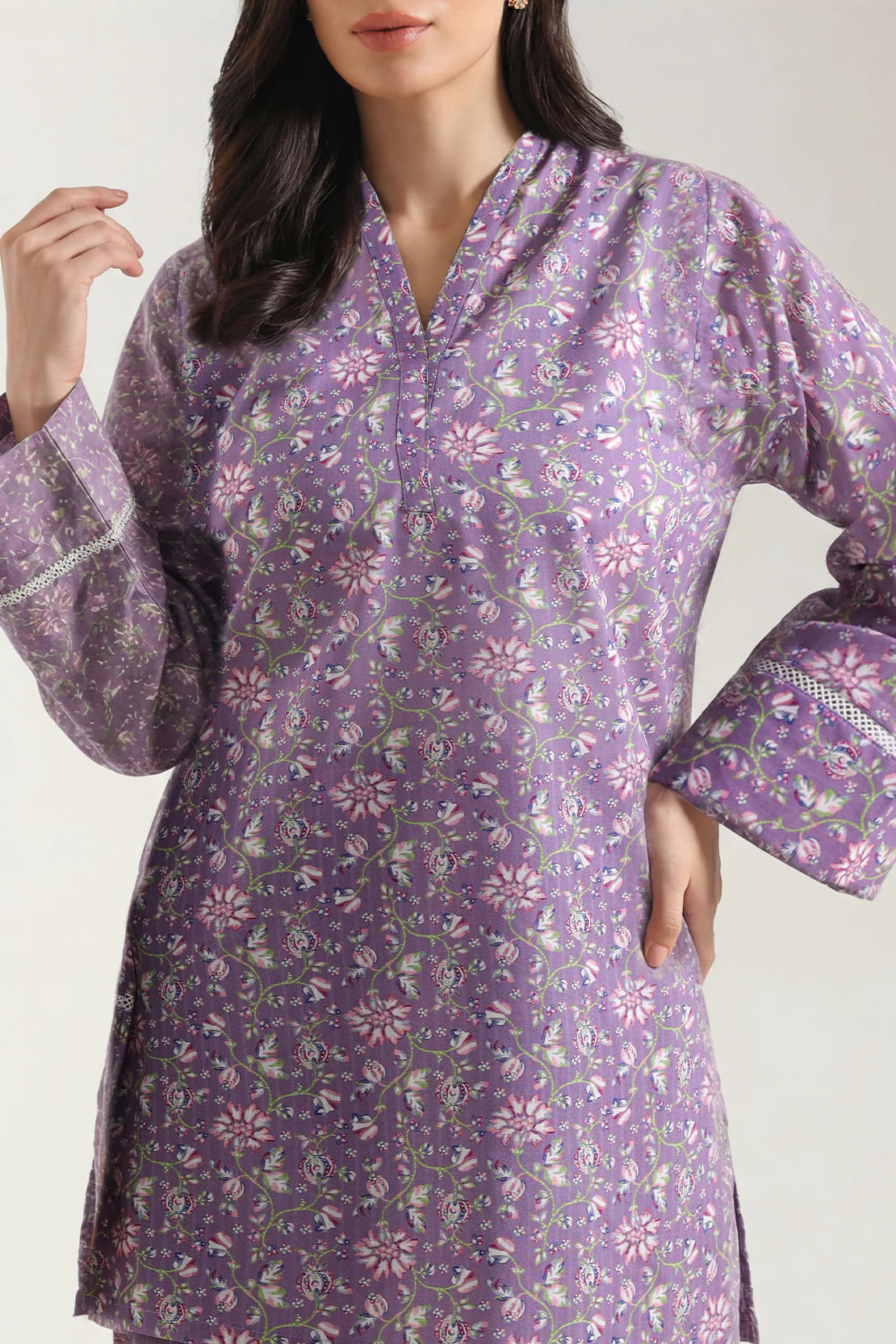 URB Printed Lawn Stitched 2 Piece